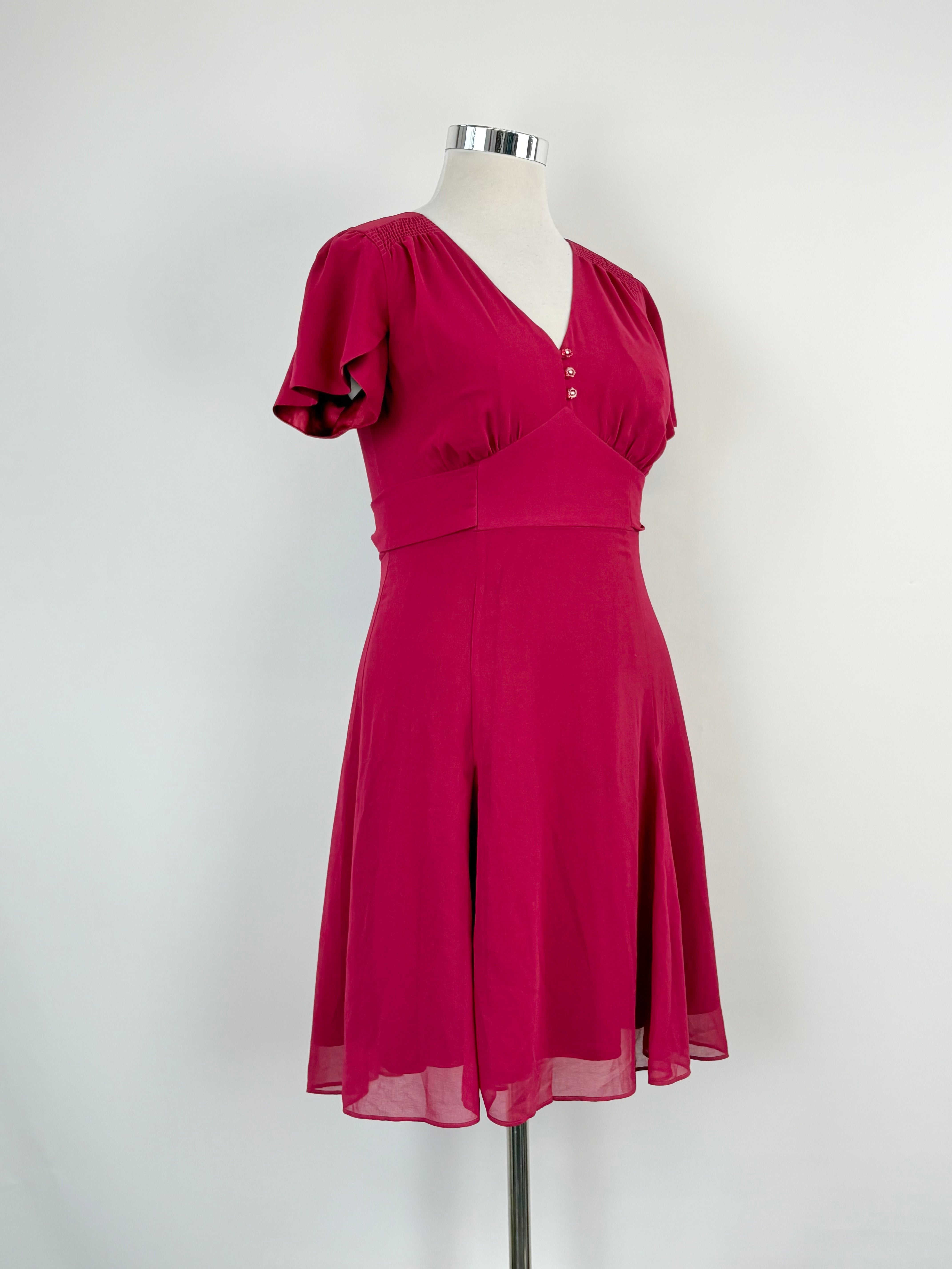 Alannah Hill Deep Rose 'Doesn't Mean A Thing' Dress - AU12