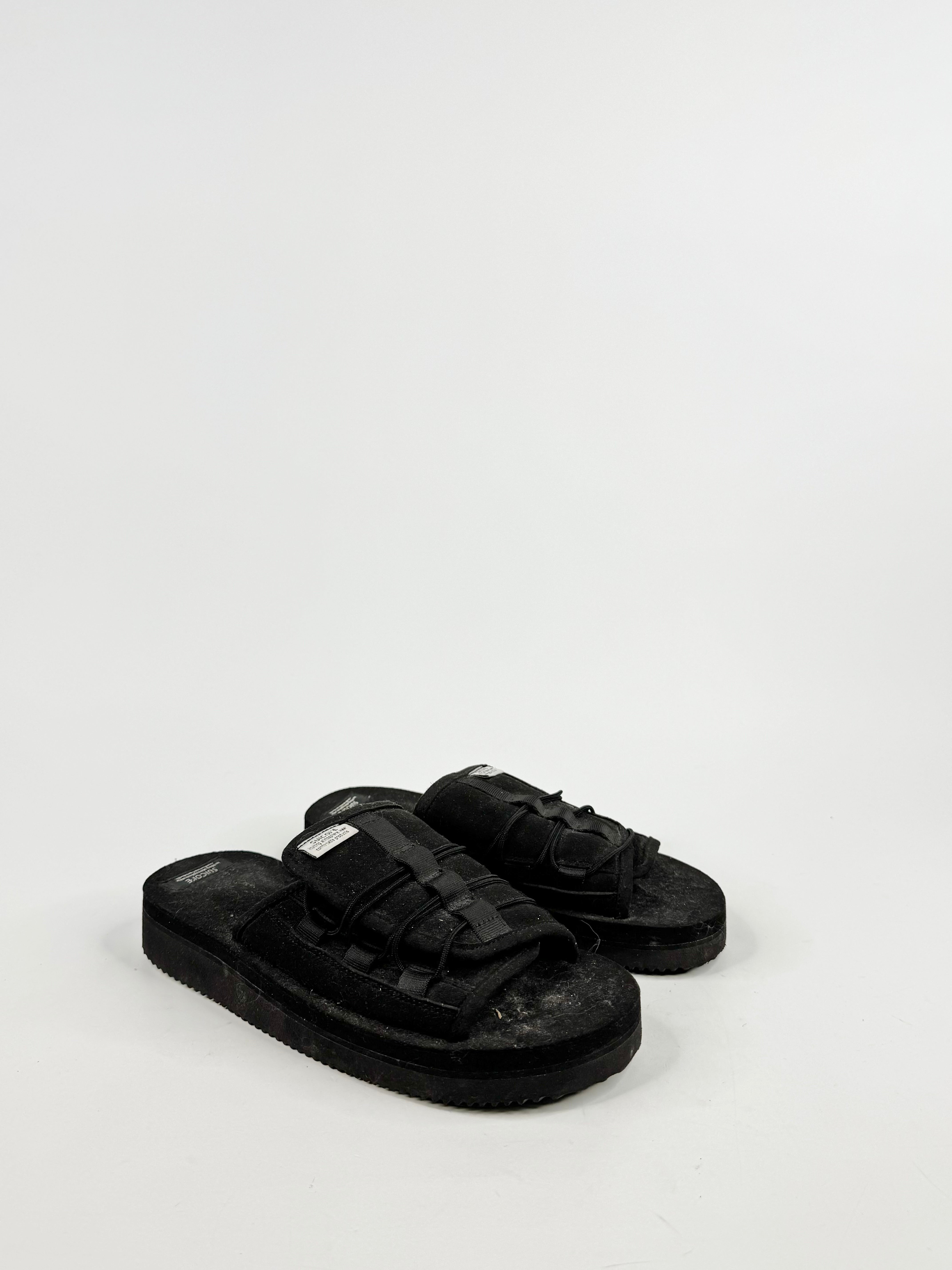 Suicoke Black Slides - EU36