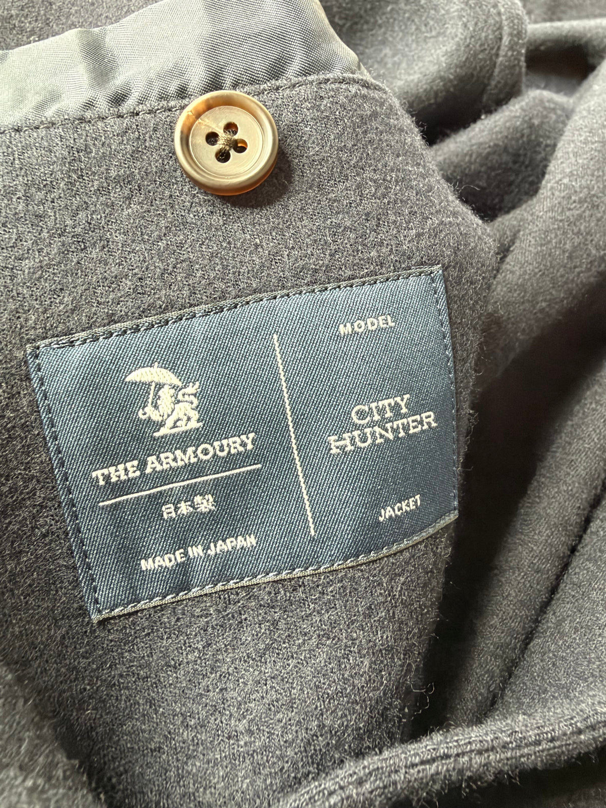 The Armoury Navy 'City Hunter' Wool Blazer - 48