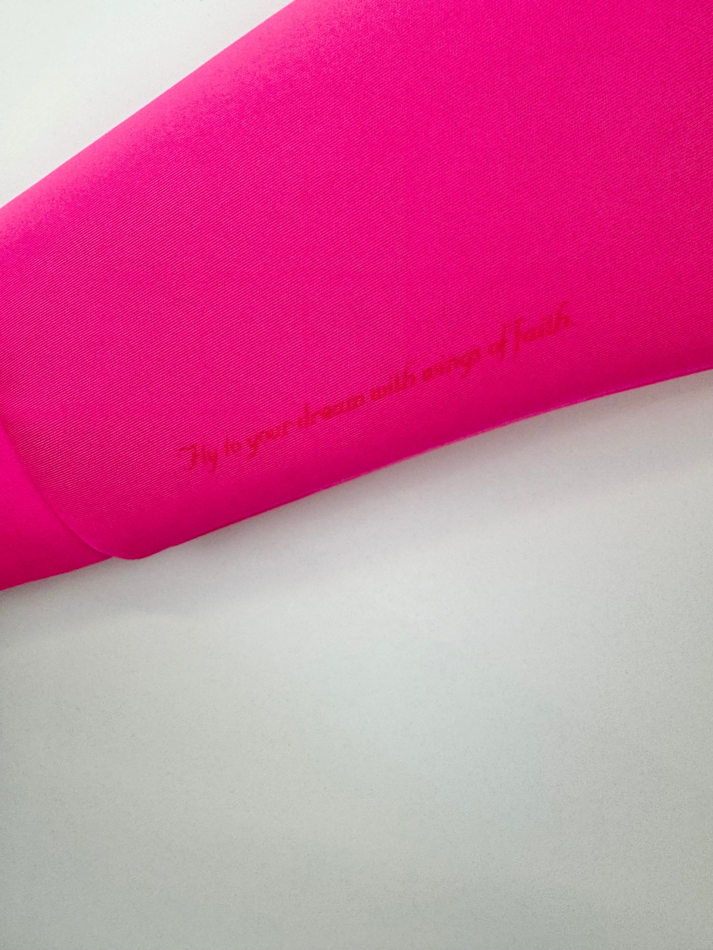 Amenpapa Hot Pink Angel Wing Neoprene Dress NWT - AU10