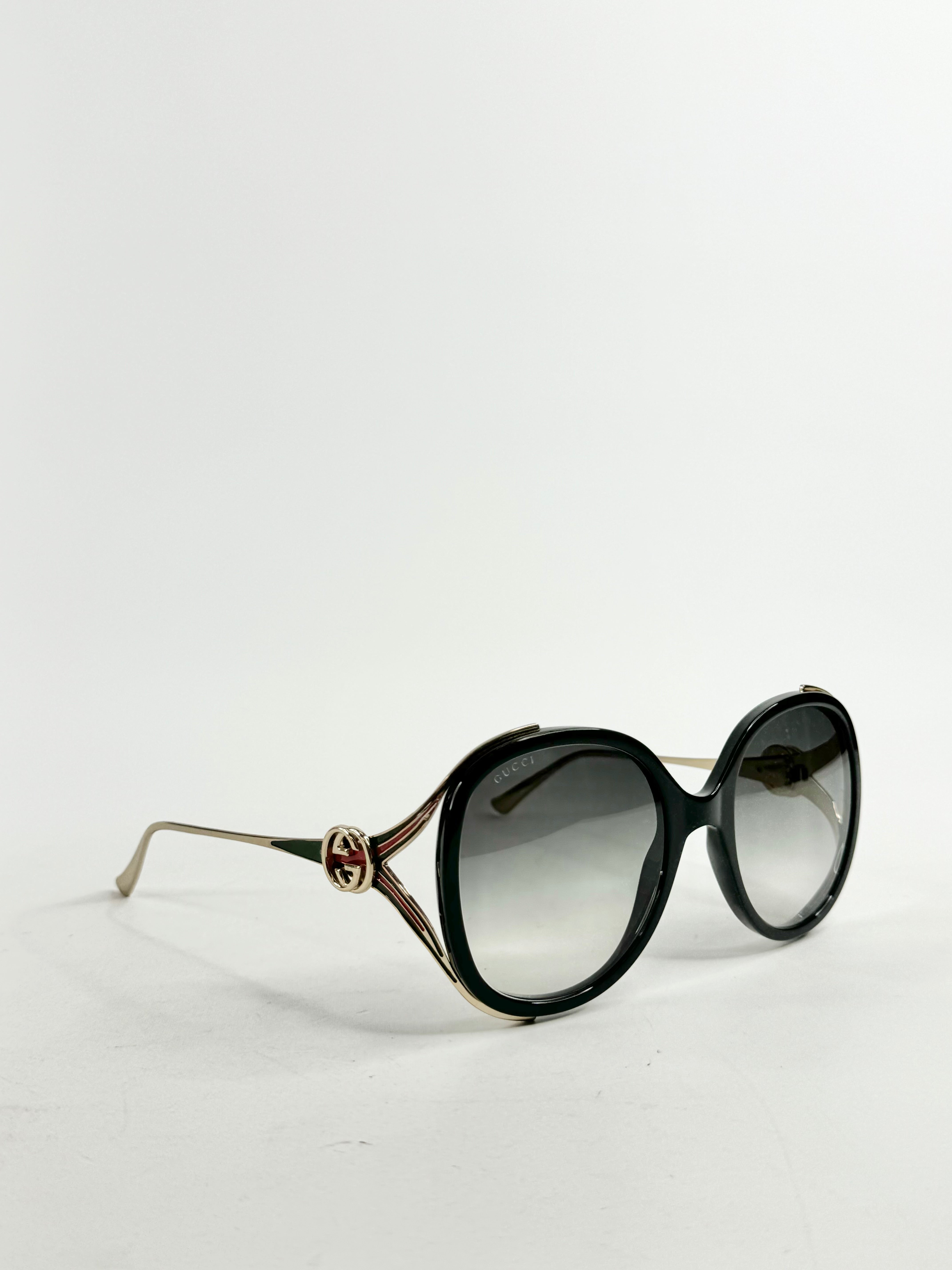 Gucci Grey Gradient Oversized Glasses
