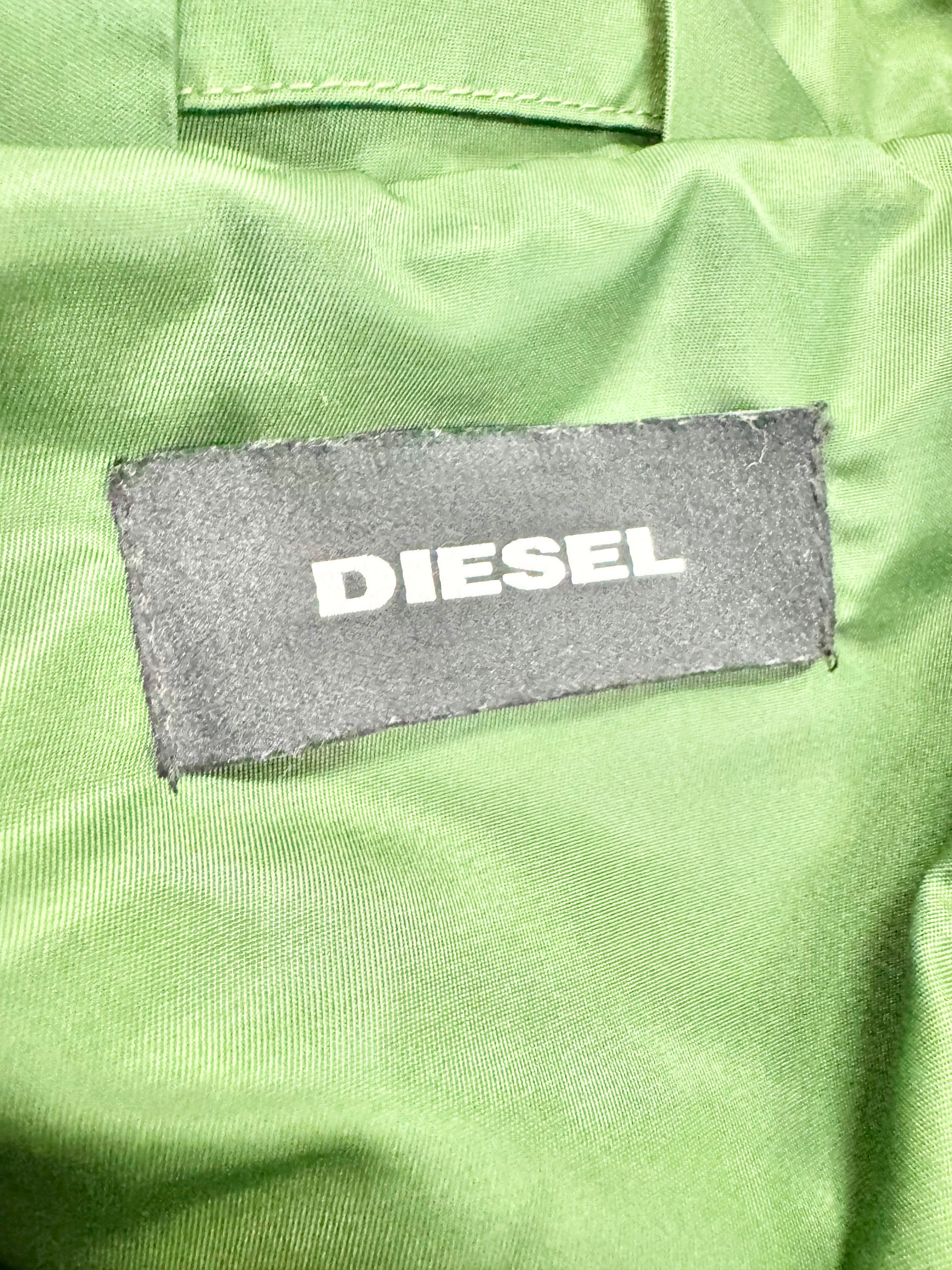 Diesel Green 'Akito' Embroidered Jacket - M