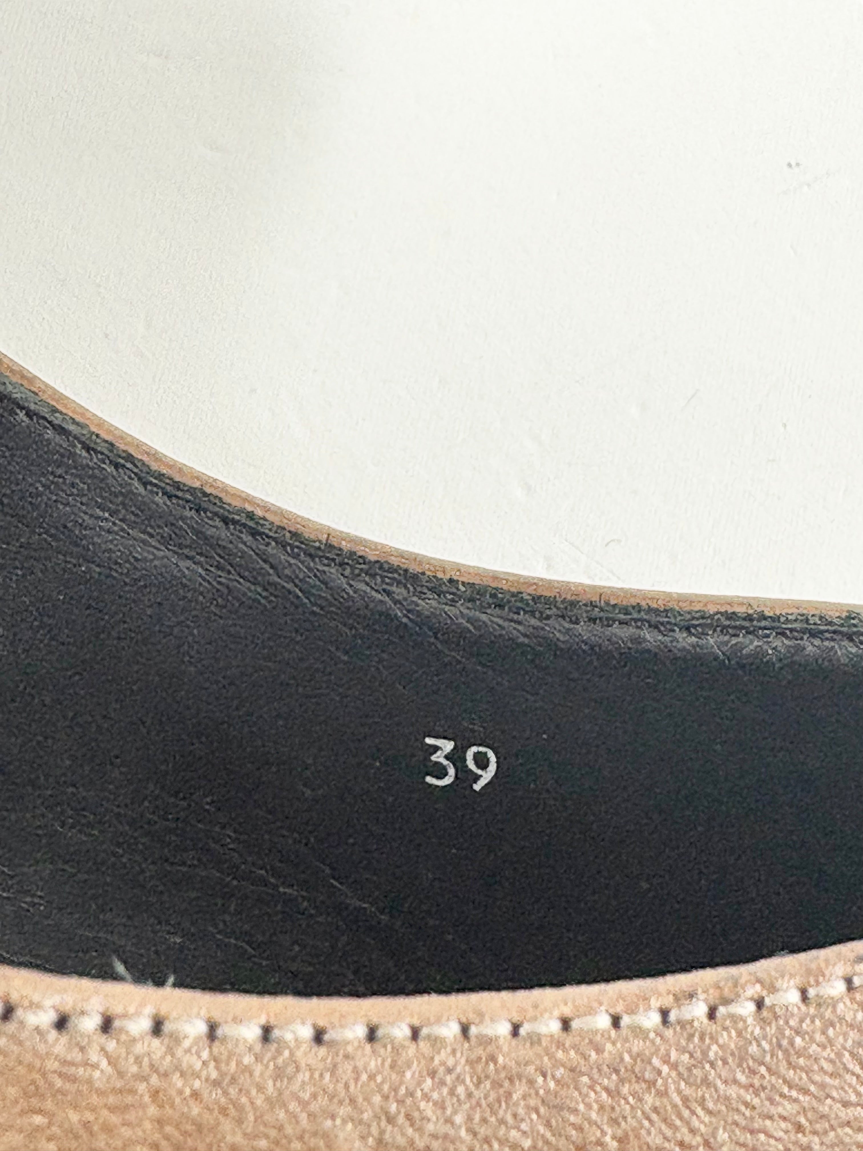 Henderson Baracco Black & Brown Leather Pointed-Toe Lace Ups - EU39