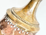 Large Engraved Copper & Brass Vase