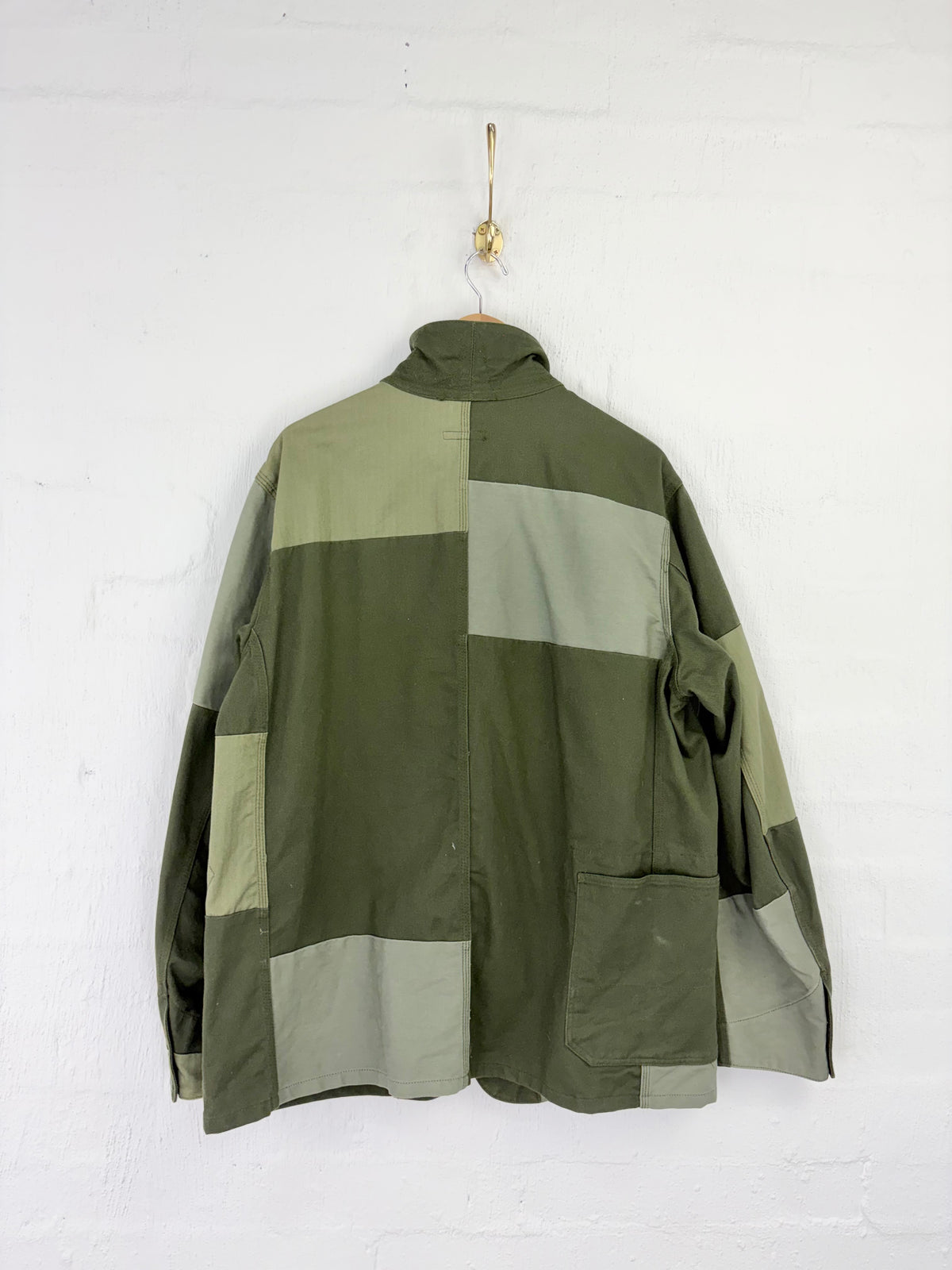Engineered Garments NY Green FW19 Patchwork Suit - M/L