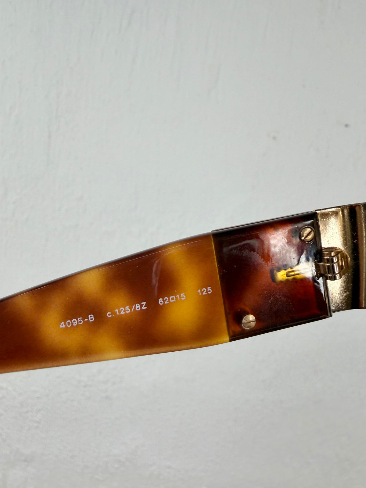 Chanel Frameless Tortoiseshell Resin & Swarovski Crystal 4095-B Sunglasses