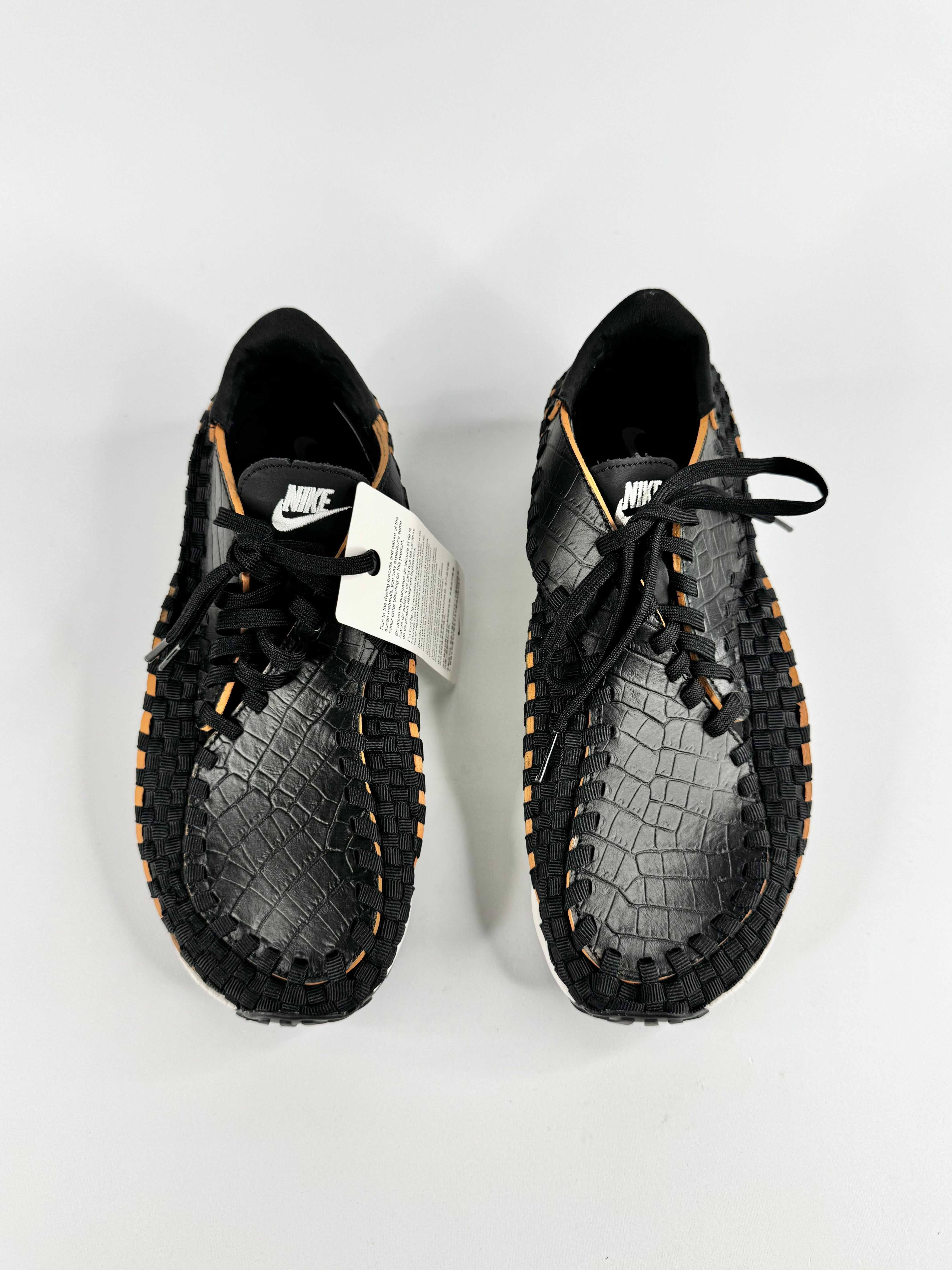 BNWT Nike Air Footscape Woven 'Black Croc' Sneaker - EU42.5
