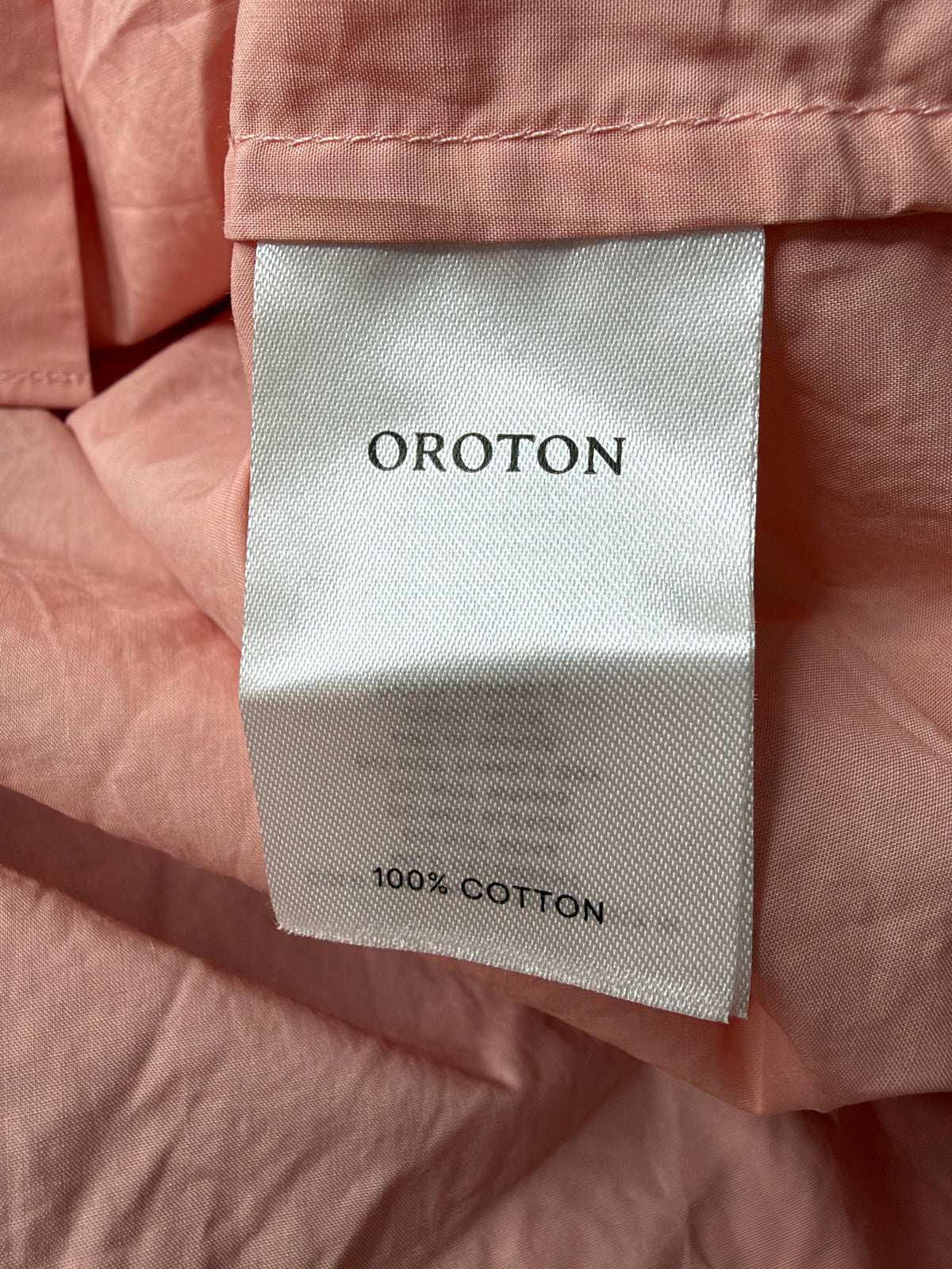 Oroton Salmon Cotton Shirt - AU6