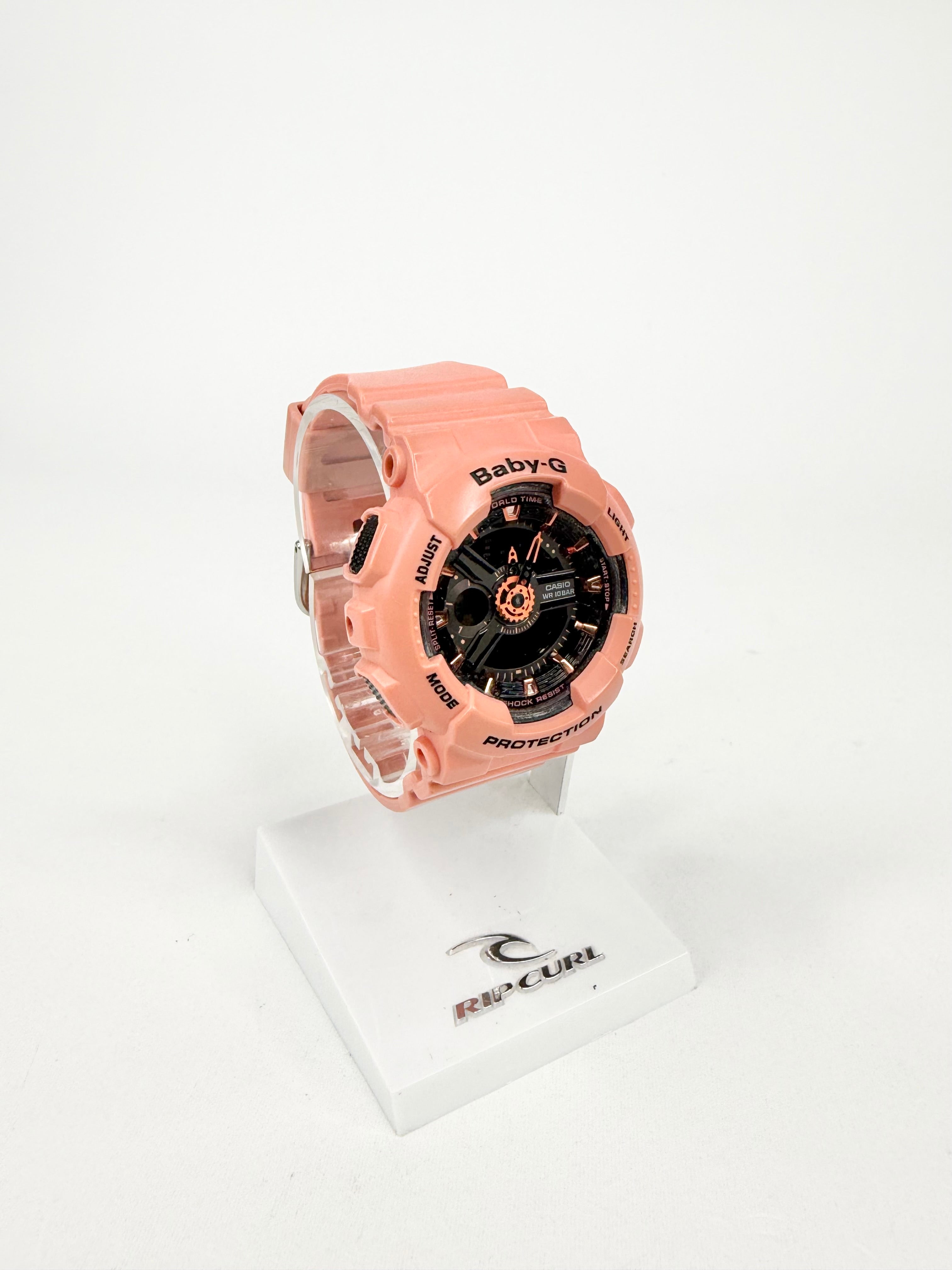 Casio Baby-G Ba 110 Peach Pink Digital Watch