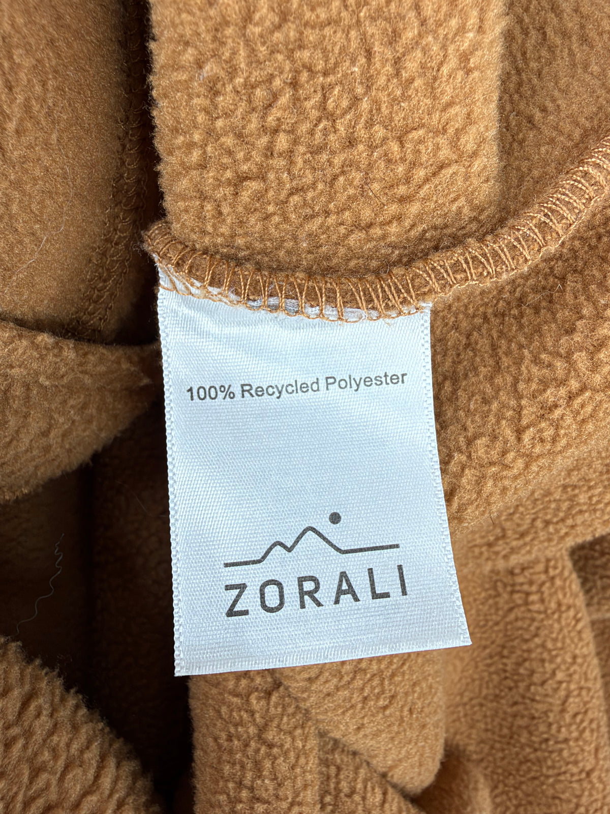 Zorali Sand Zip Through Fleece - L