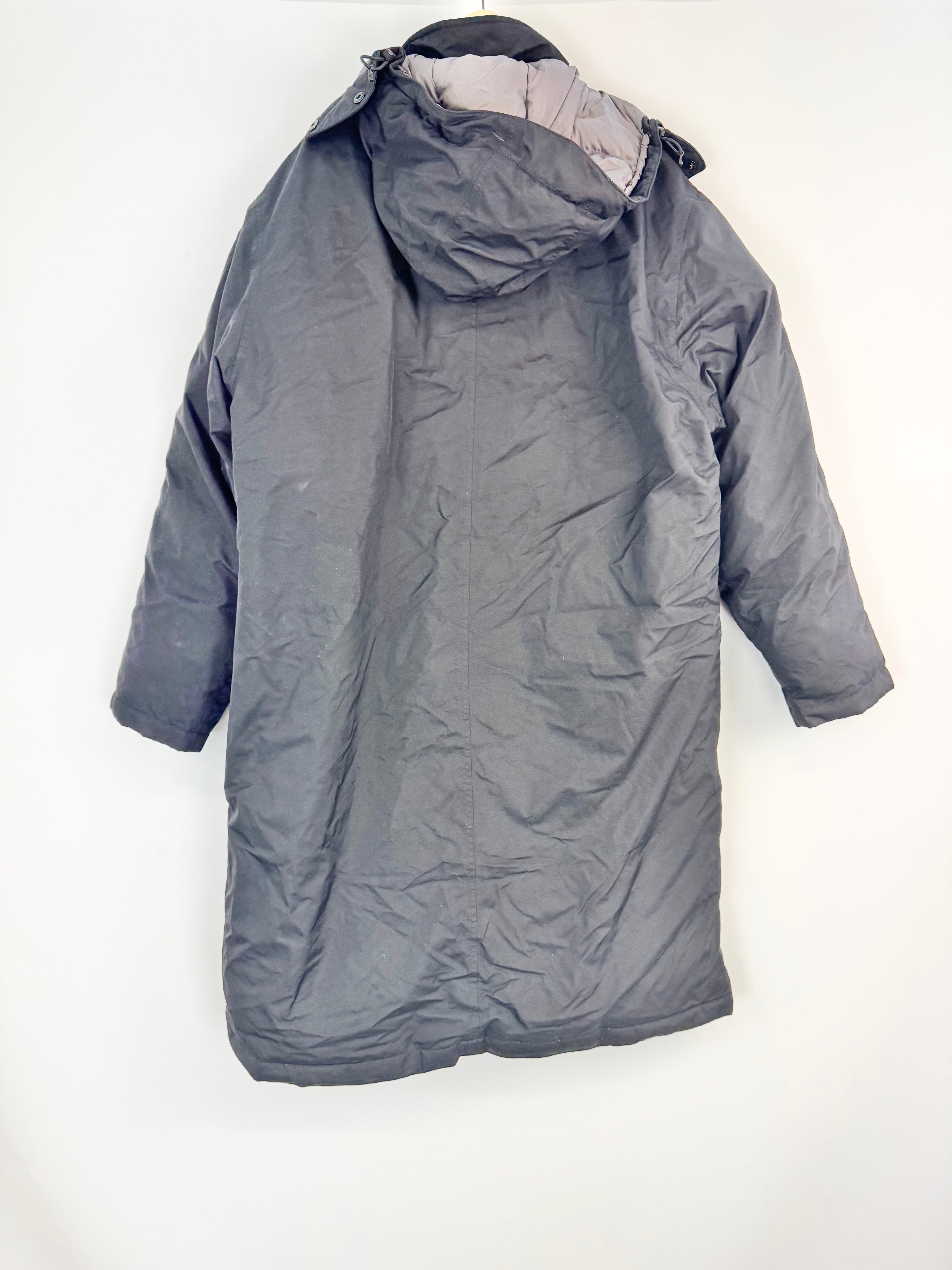 Lands End Black Stuffed Winter Coat - AU12