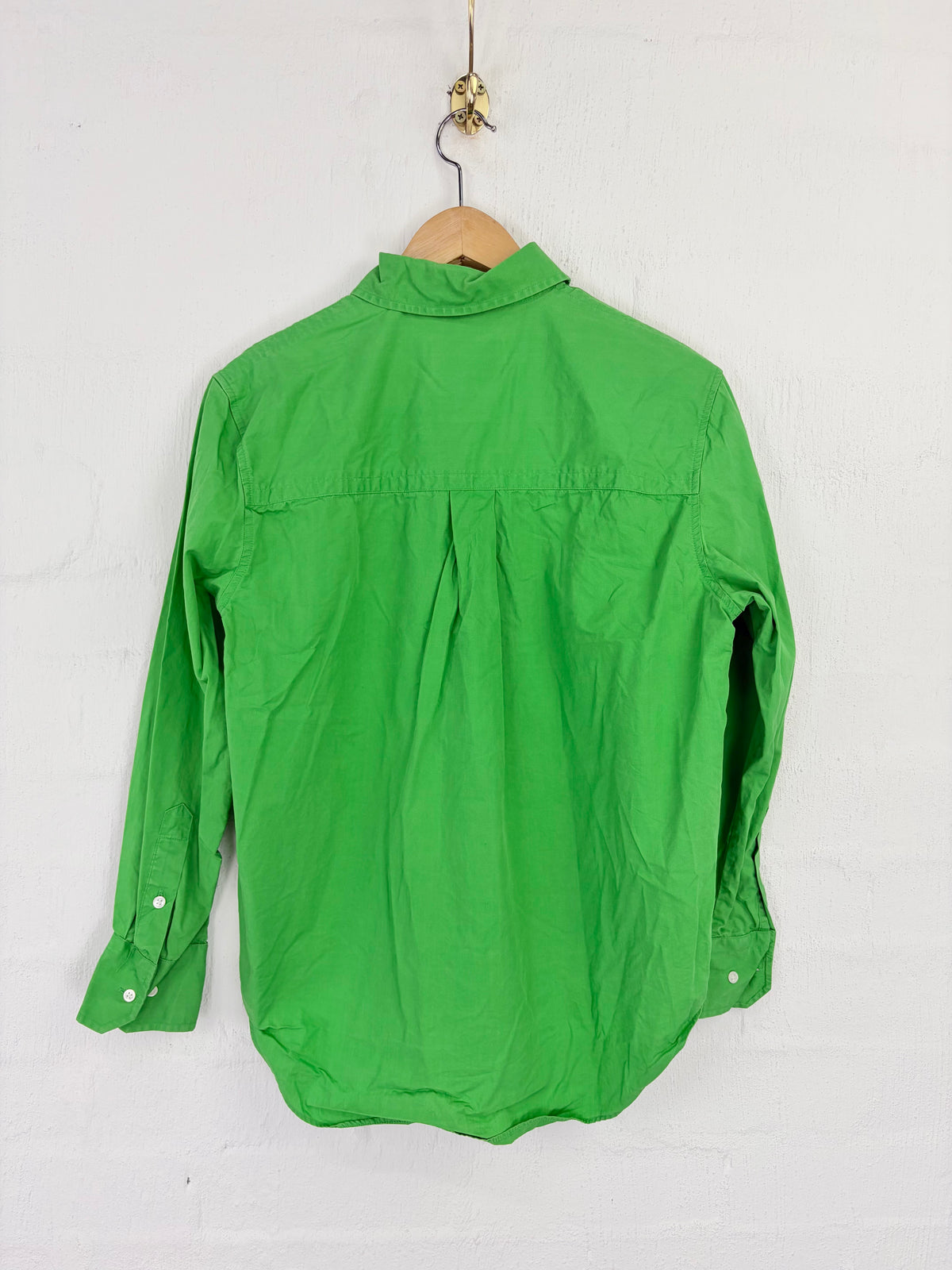 Oroton Spring Green Cotton Shirt - AU6