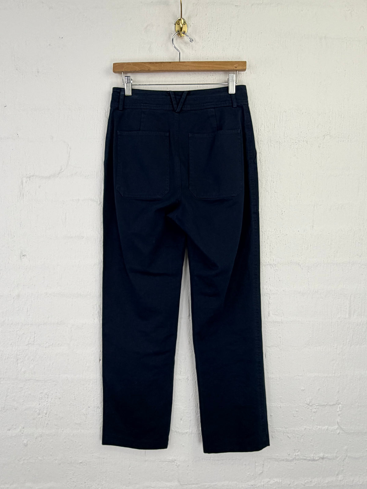 Apiece Apart Navy Cotton Slacks - AU8/10