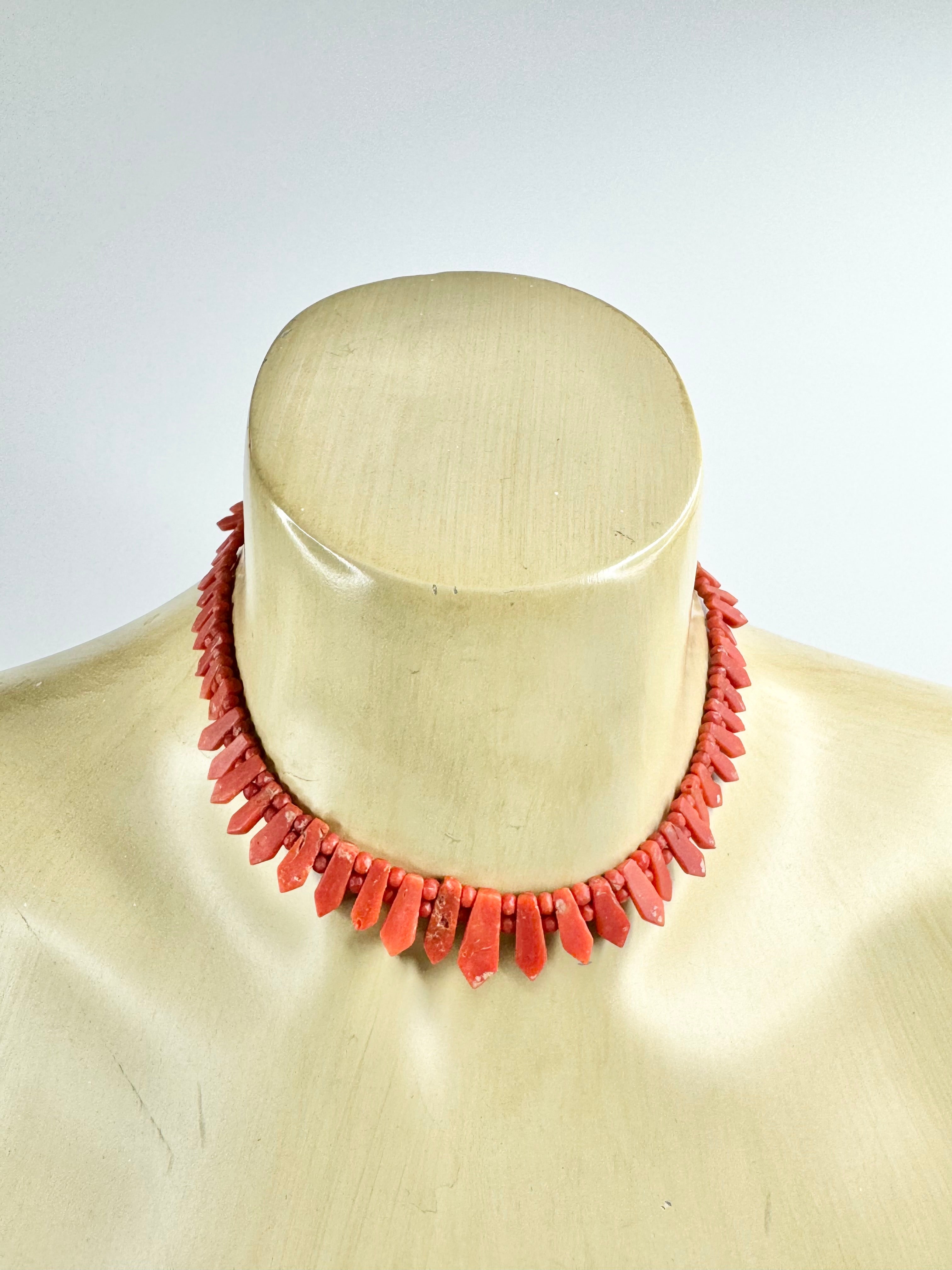 Vintage Coral Necklace