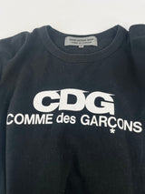 Comme Des Garçons x Good Design Shop Black Printed Logo T-Shirt - S