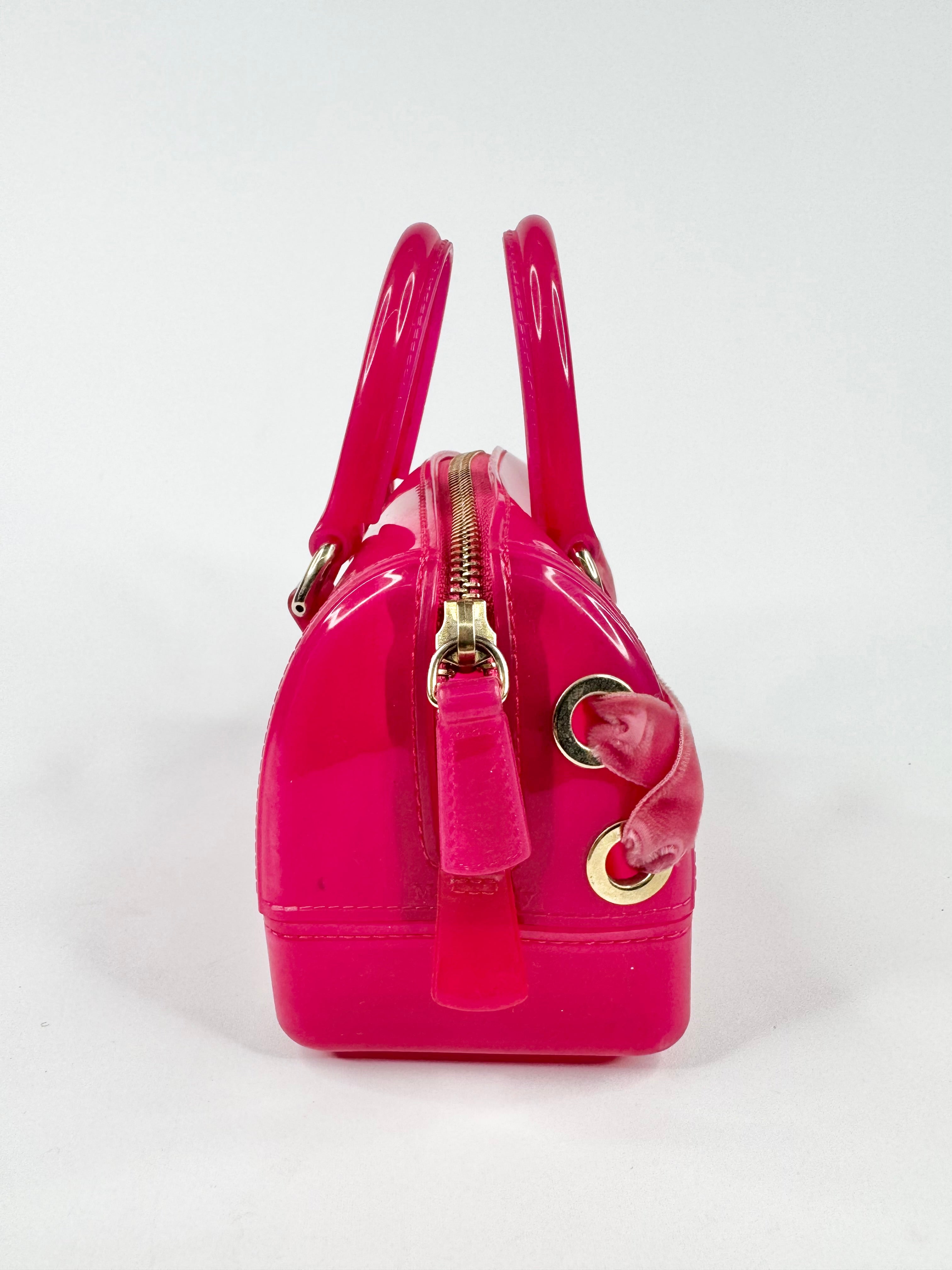 Furla Hot Pink 'Candy' Mini Satchel