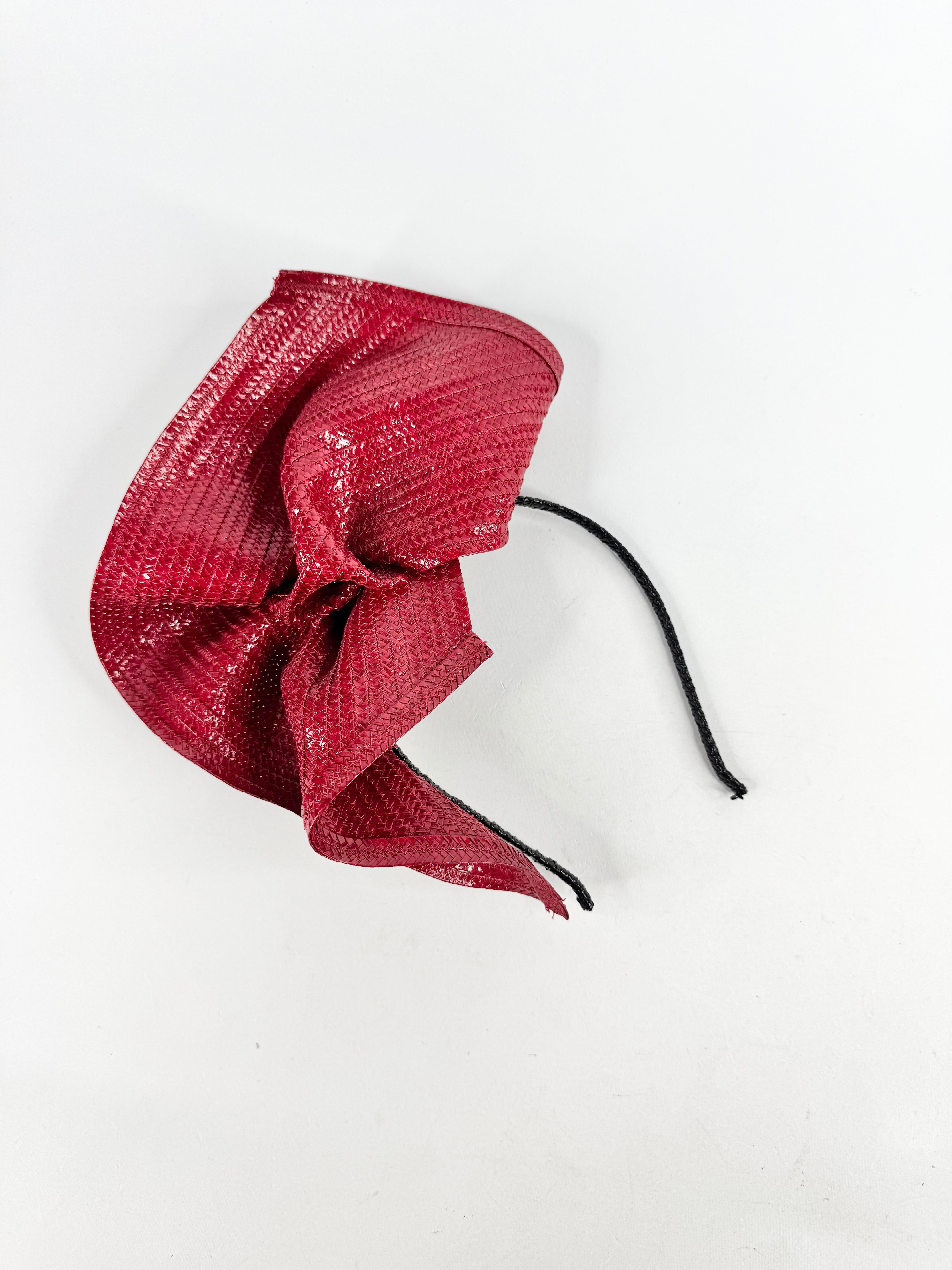Shara Gillahan Melbourne Red Motif Headband