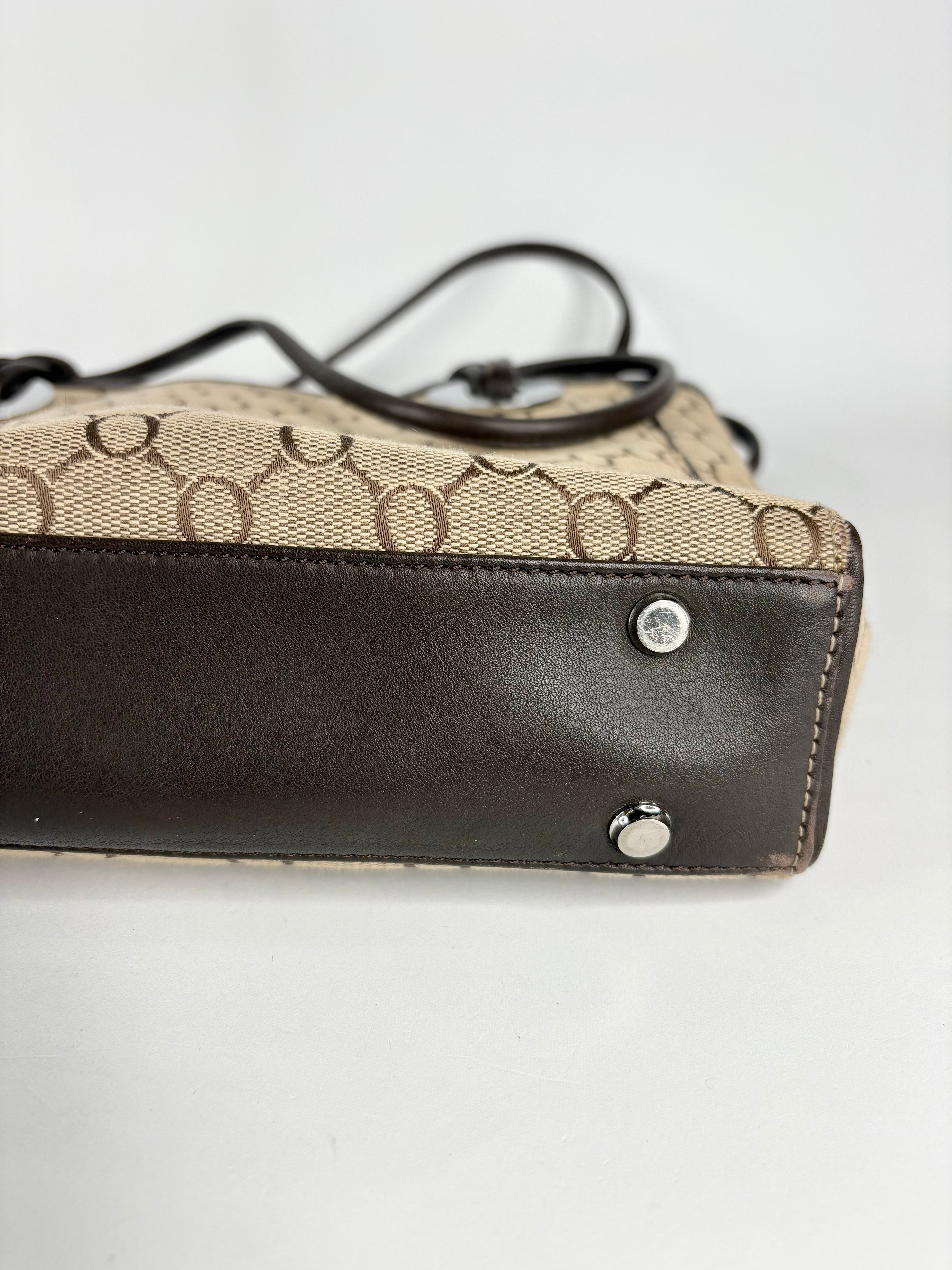 Oroton Signature Monogrammed Tote Bag