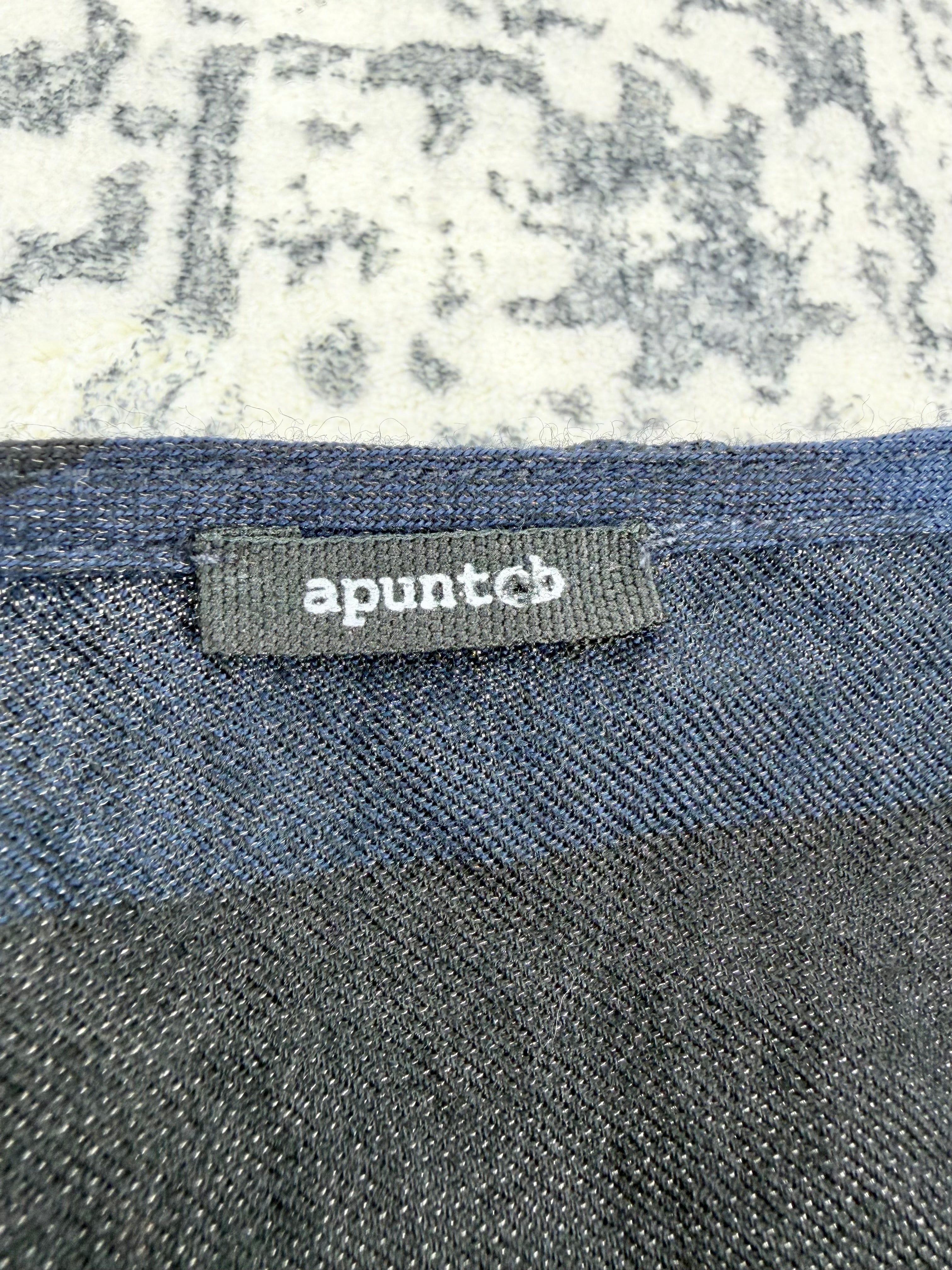 Apuntob Navy & Black XL Plaid Dress - AU10/12/14