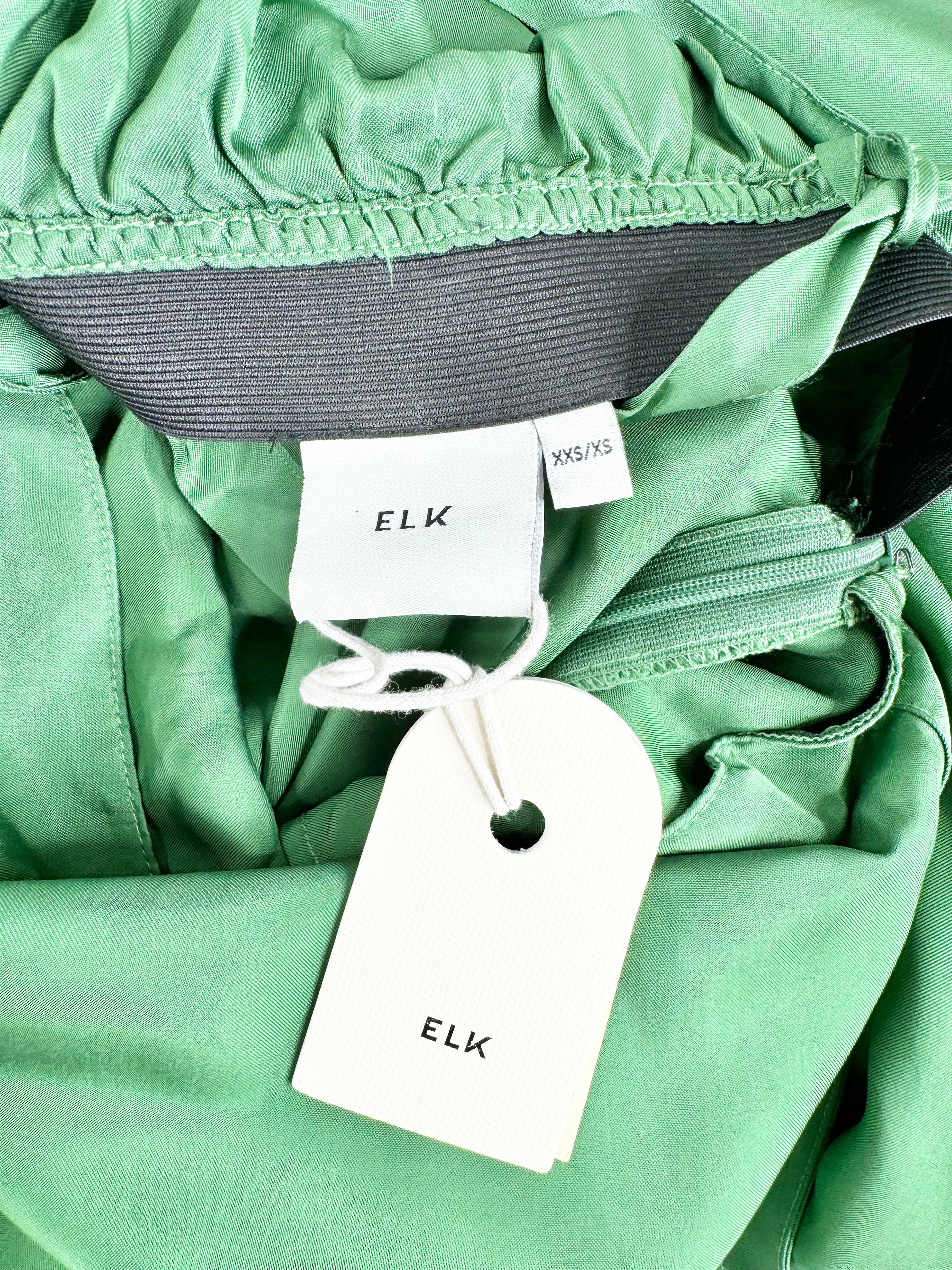 Elk Forest Green 'Dovre' Dress NWT - AU4/6