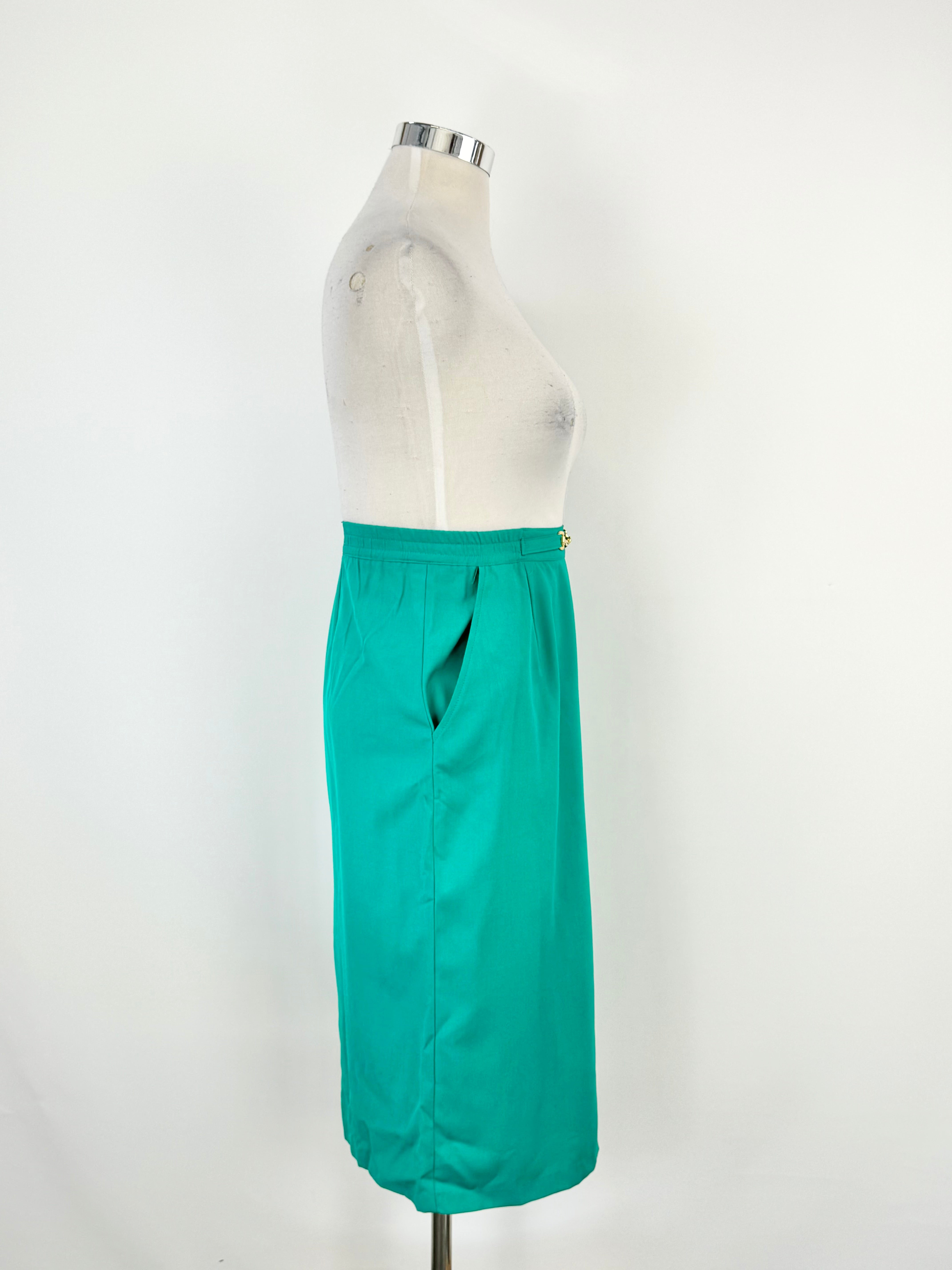 Toronto Australia Emerald Green Hosebit Pencil Skirt NWT - AU14