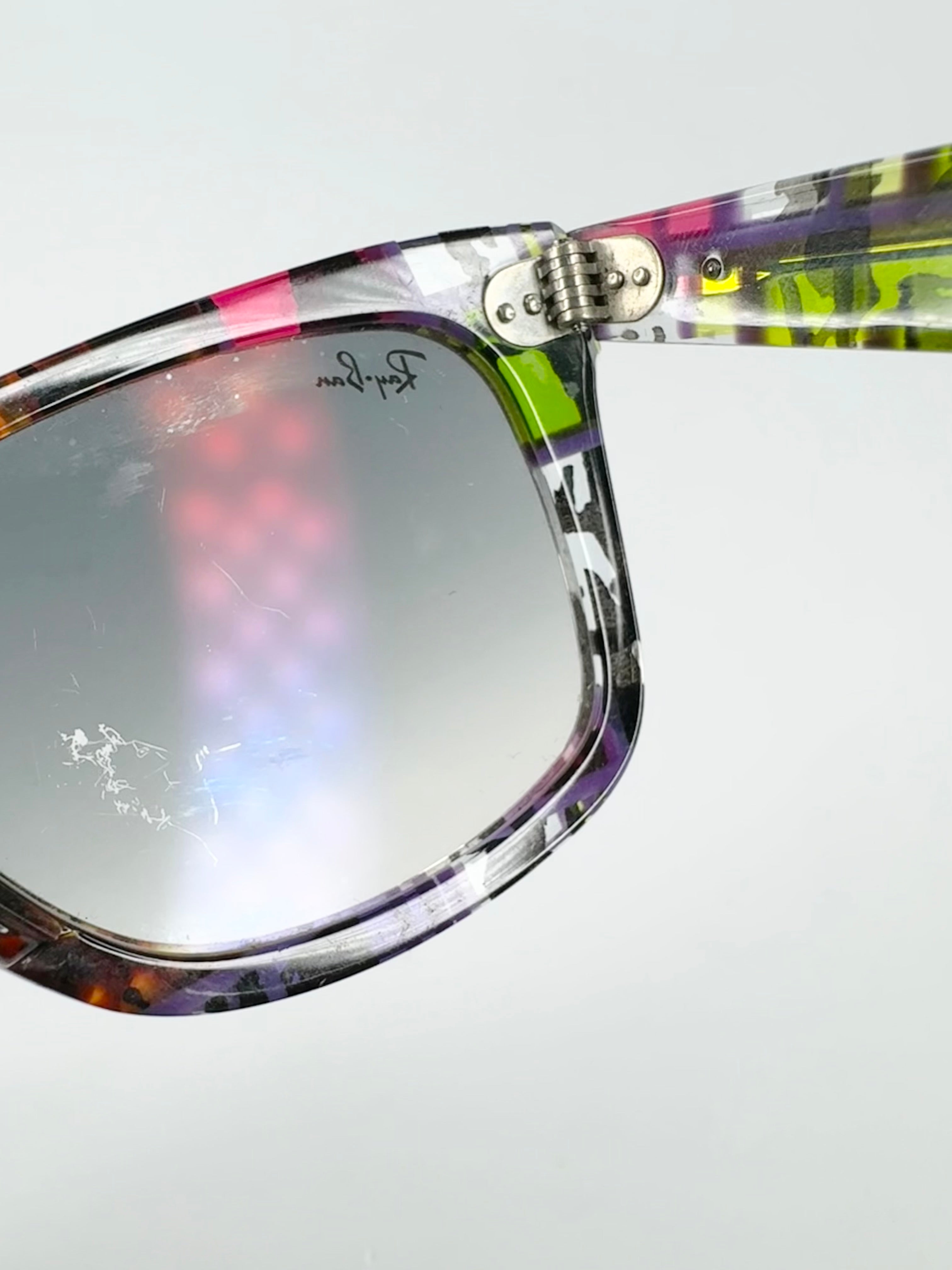 Ray Ban Multi-Colour 'Wayfarer' Special Edition Sunglasses