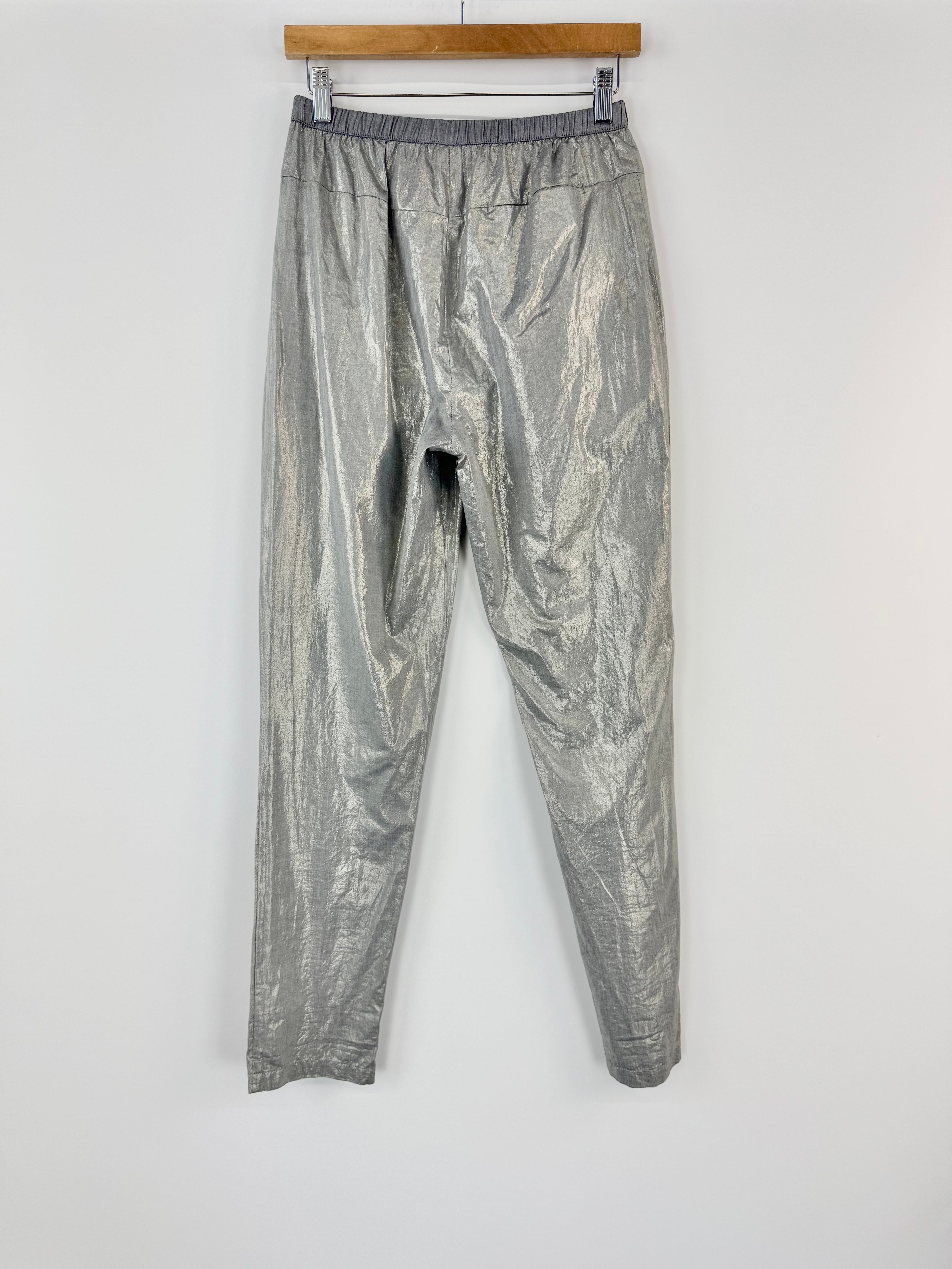 Humanoid Metallic Silver Slacks - AU6/8