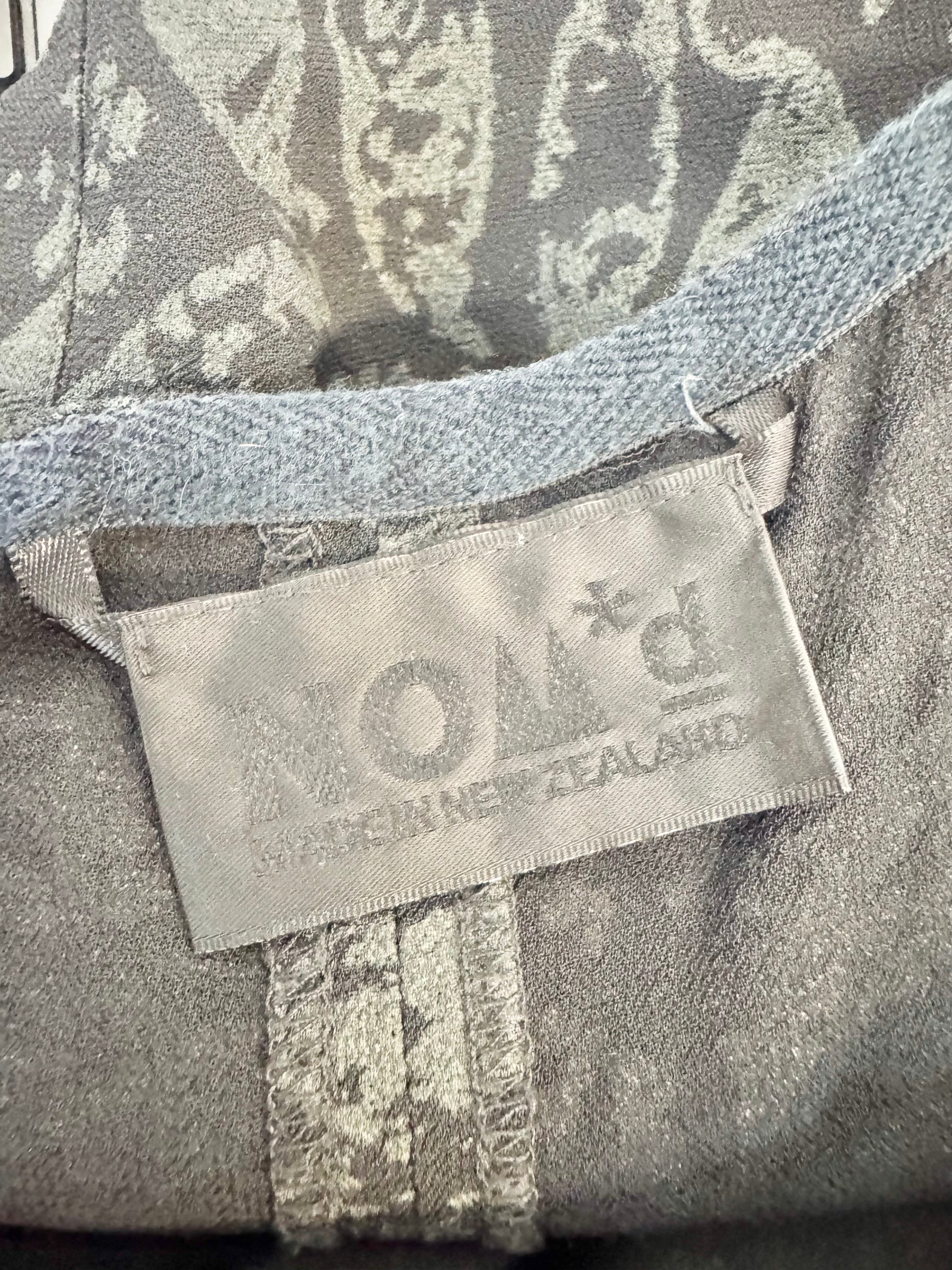 NOM*d Black Leaf Pattern Dress - AU16