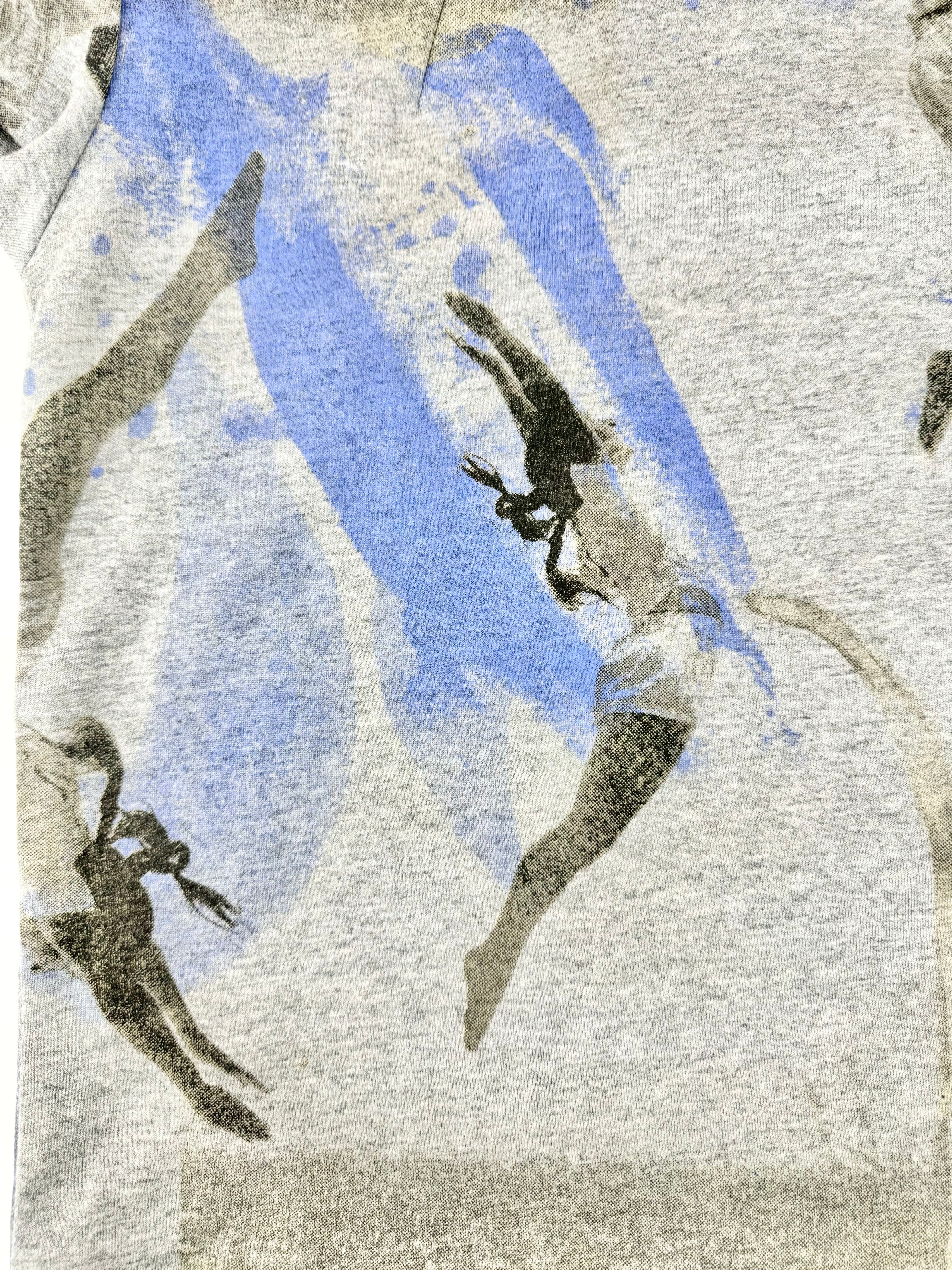 PAM Perks & Mini Grey Cotton Diving Figures Top - AU8