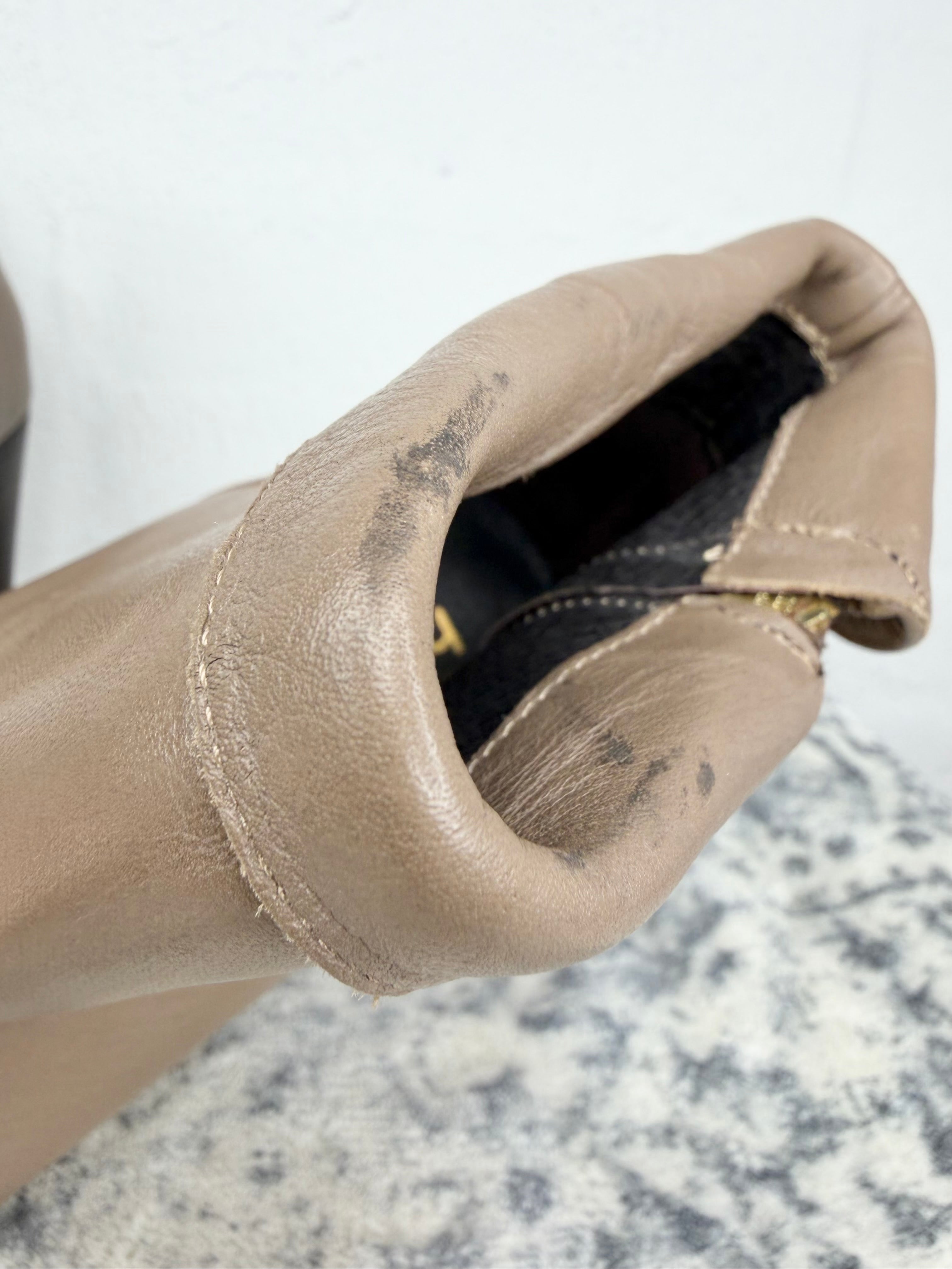 Hobbs Milk Chocolate Ankle Boots - EU40