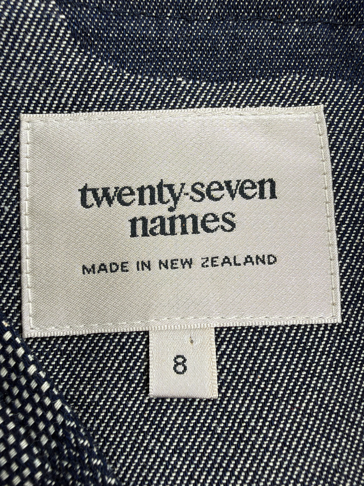 Twenty-Seven Names Denim Camo Jacket - AU8