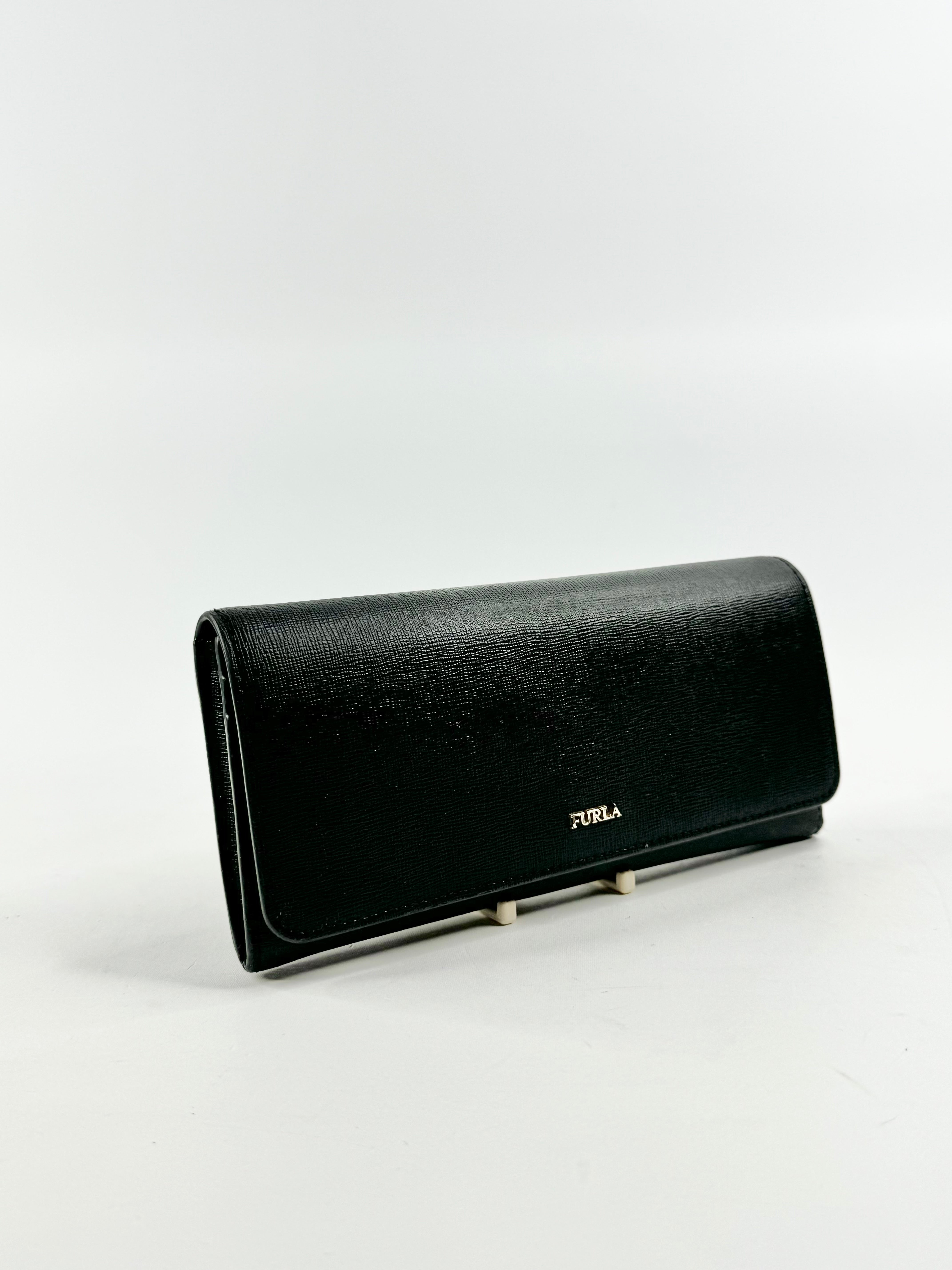 Furla Black Leather Wallet