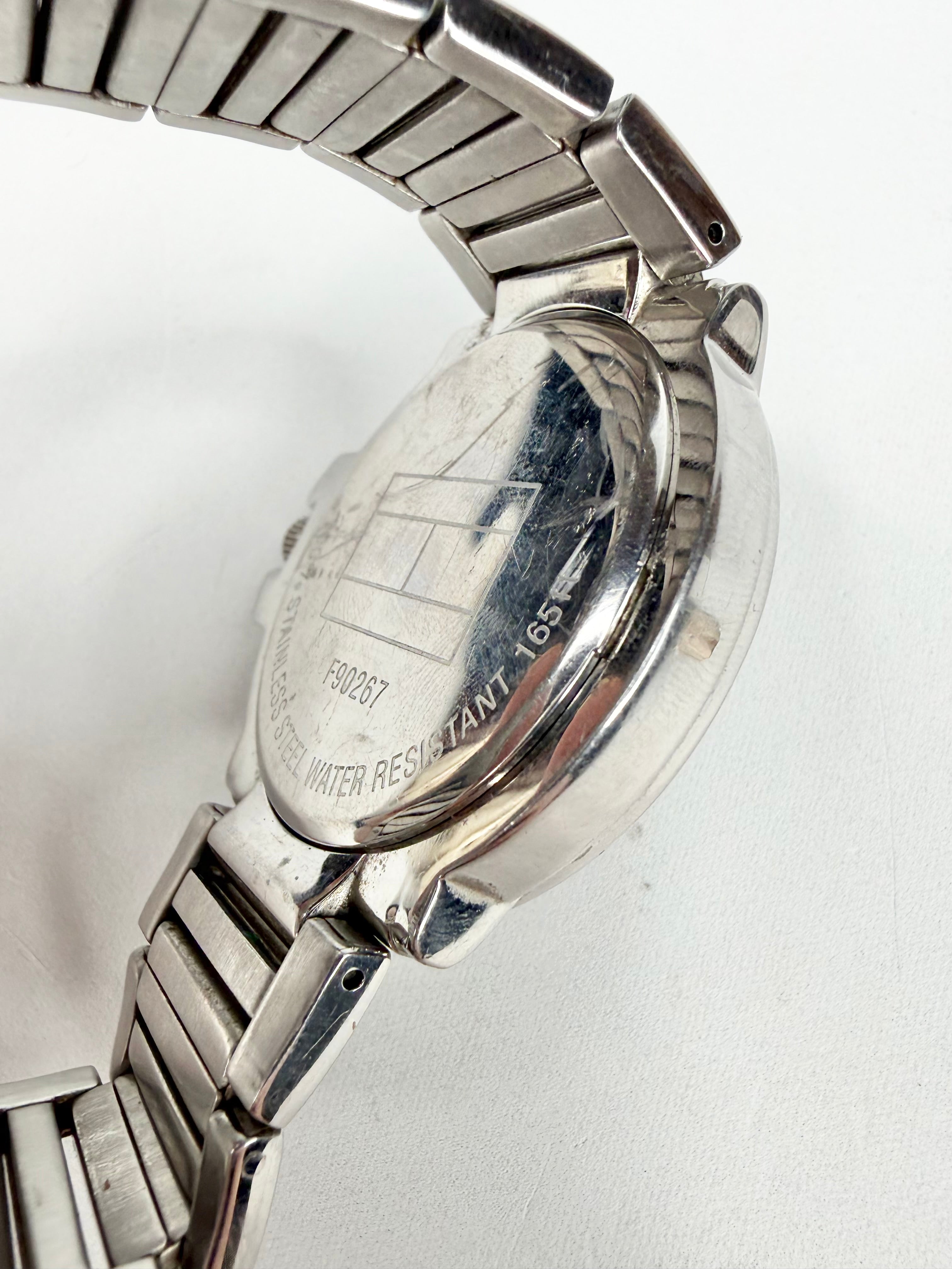 Tommy Hilfiger Navy Dial Stainless Steel Quartz Watch