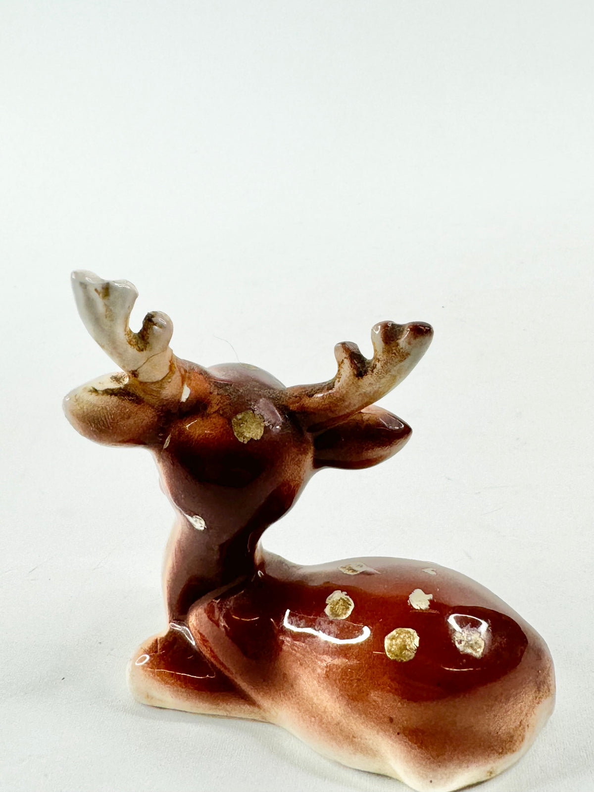 Mid Century Porcelain Deer