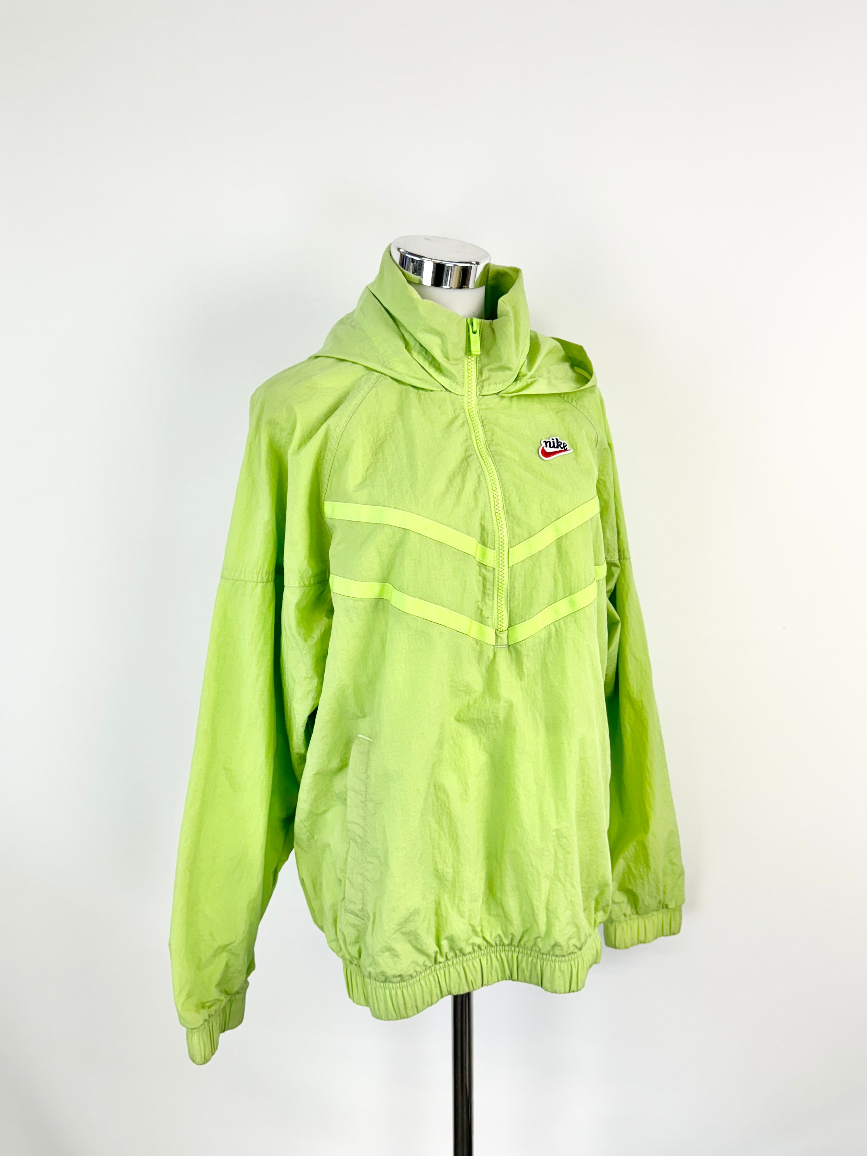Nike Apple Green Running Jacket - AU6/8