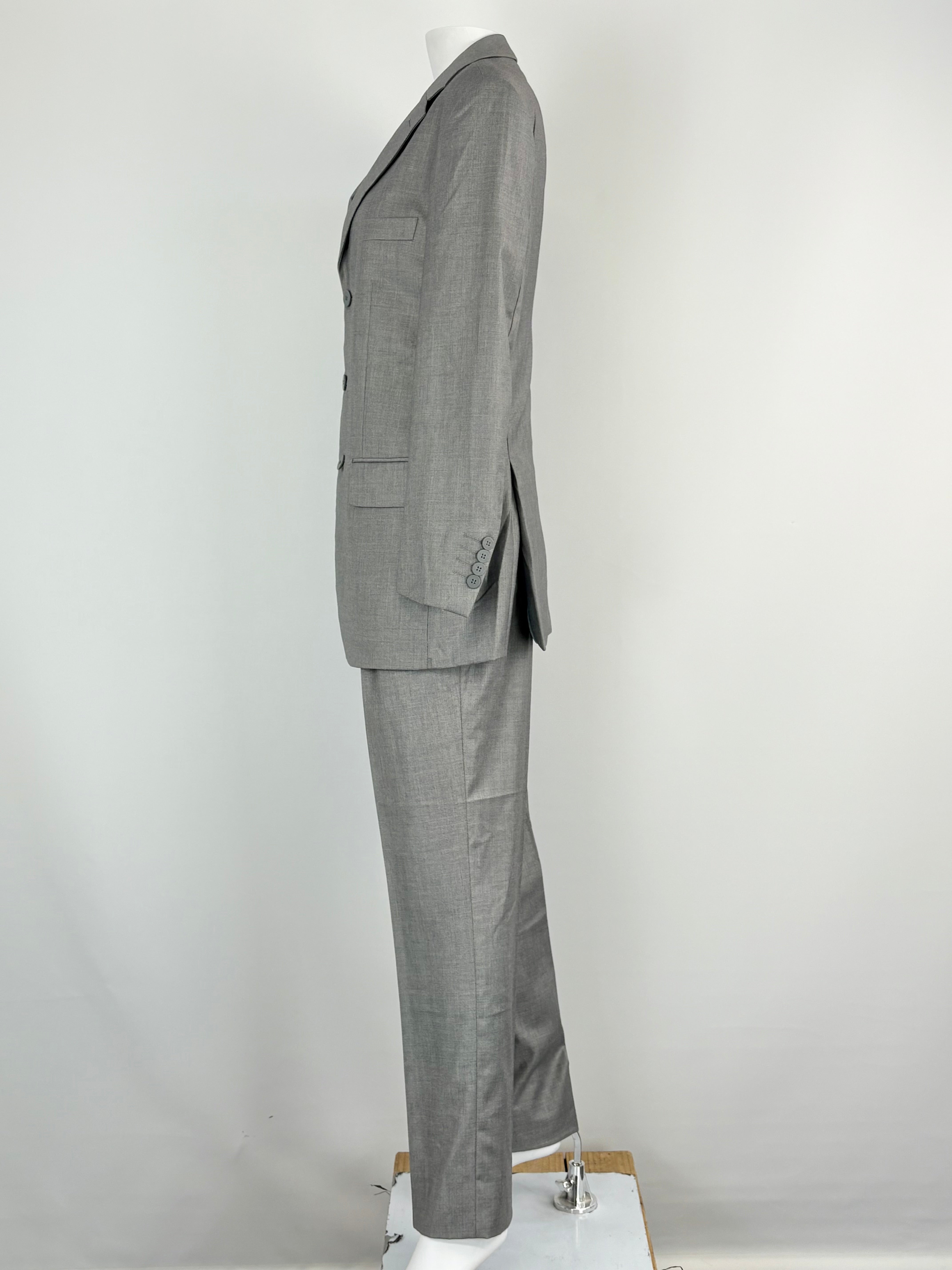 Armani Collezioni Stone Grey Wool 2pc Suit - 46/30