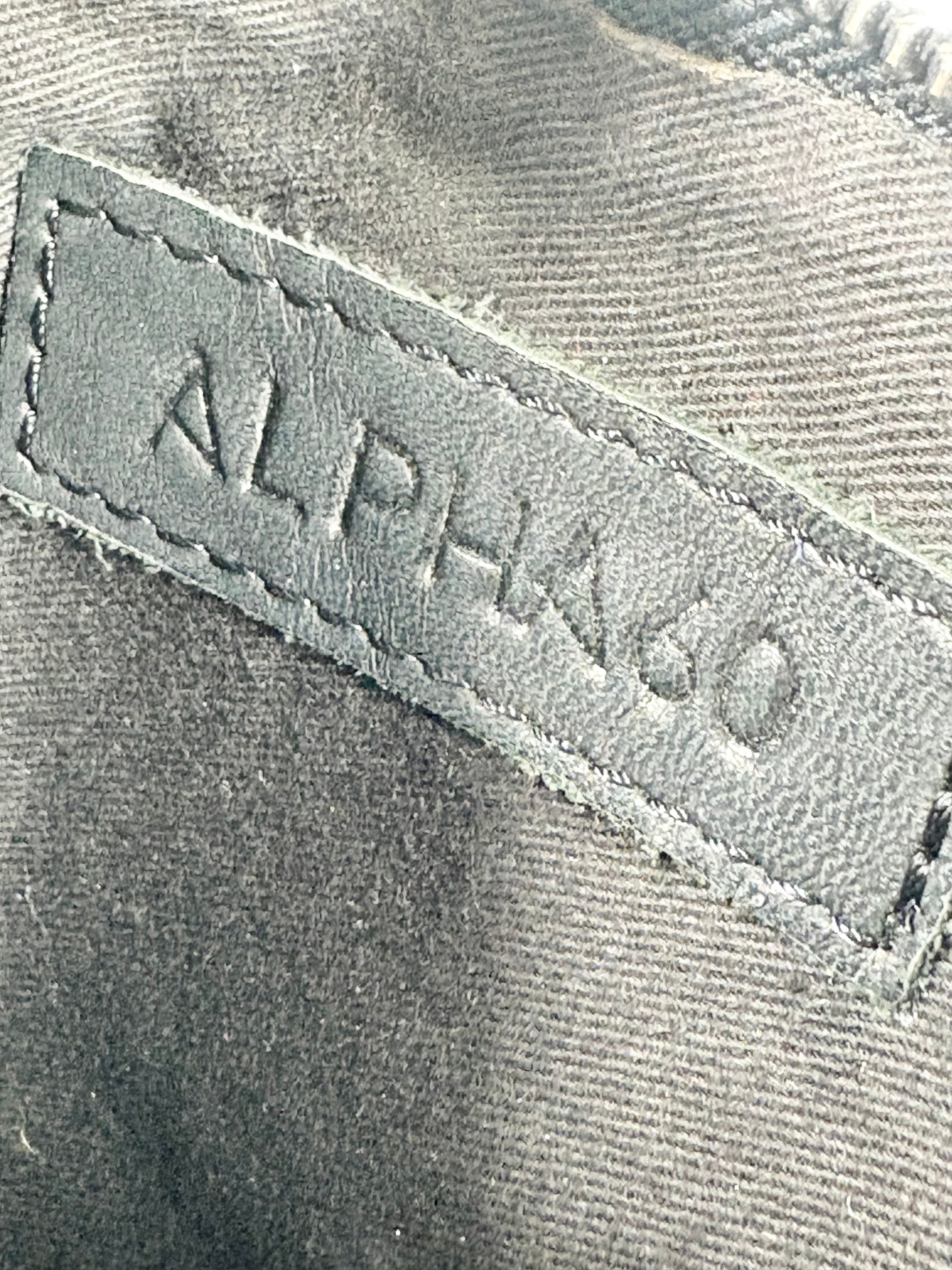 Alpha60 Washed Tan Leather Pouch