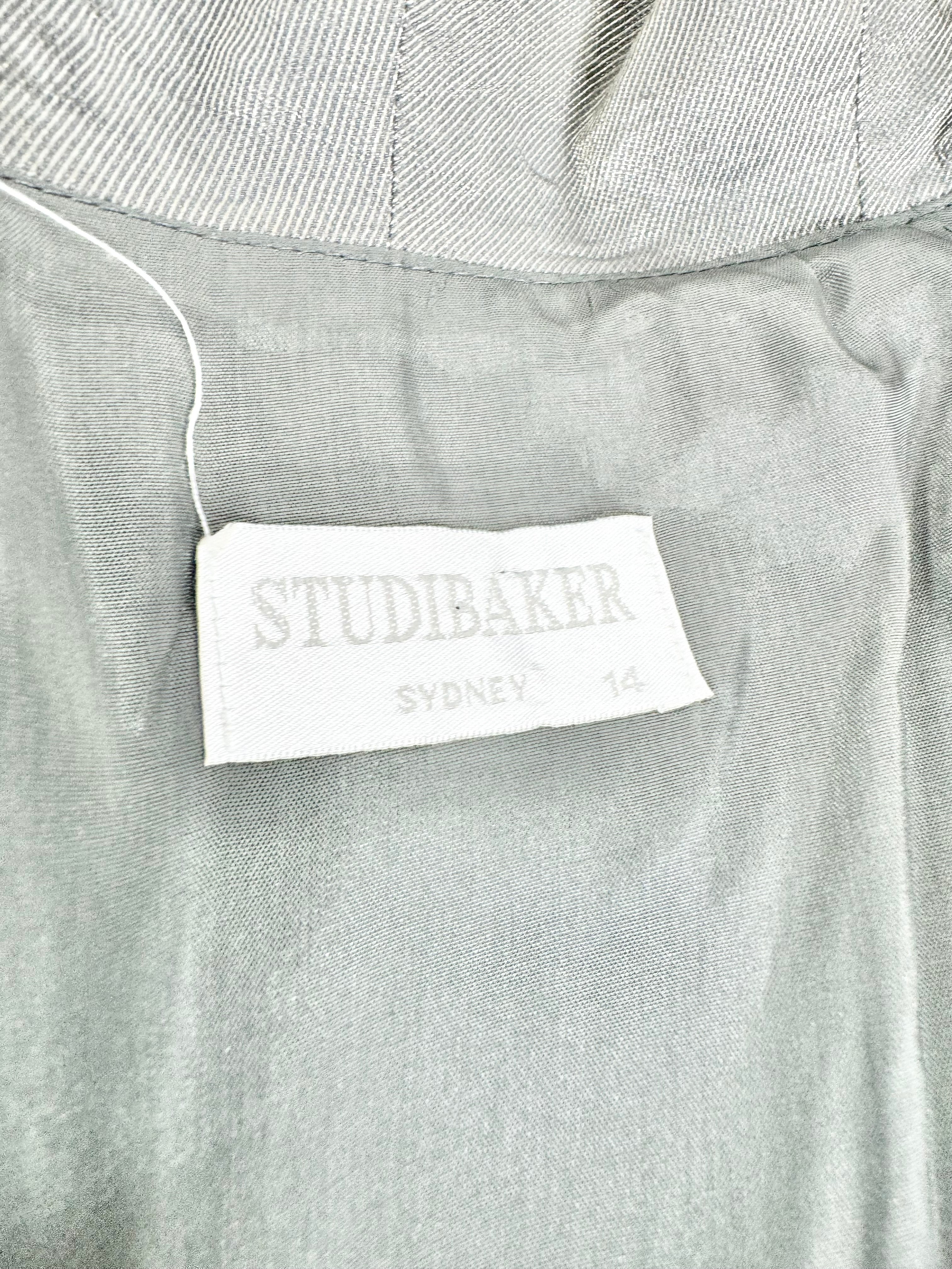 Studibaker Grey & Gold Metallic 2 Piece Set - AU14