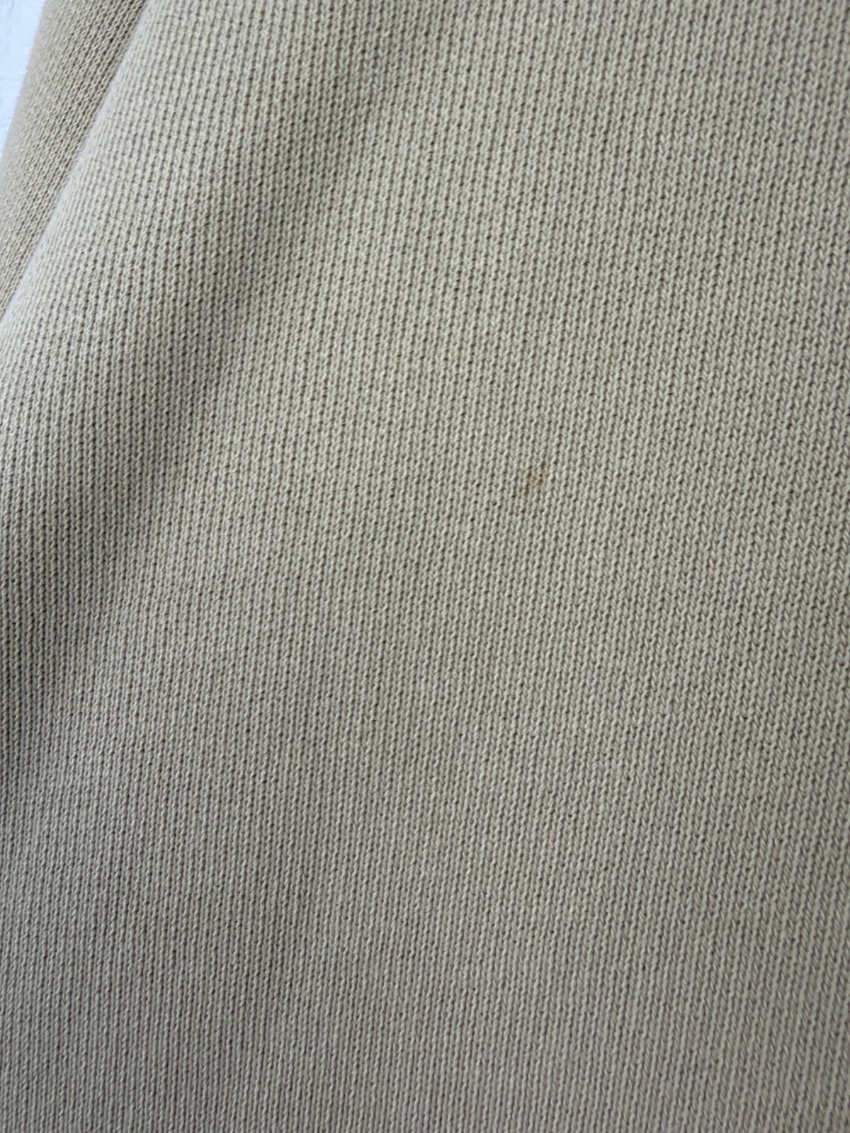 Acne Studios Oatmeal Slouchy Embroidered Crew Neck Sweater - M