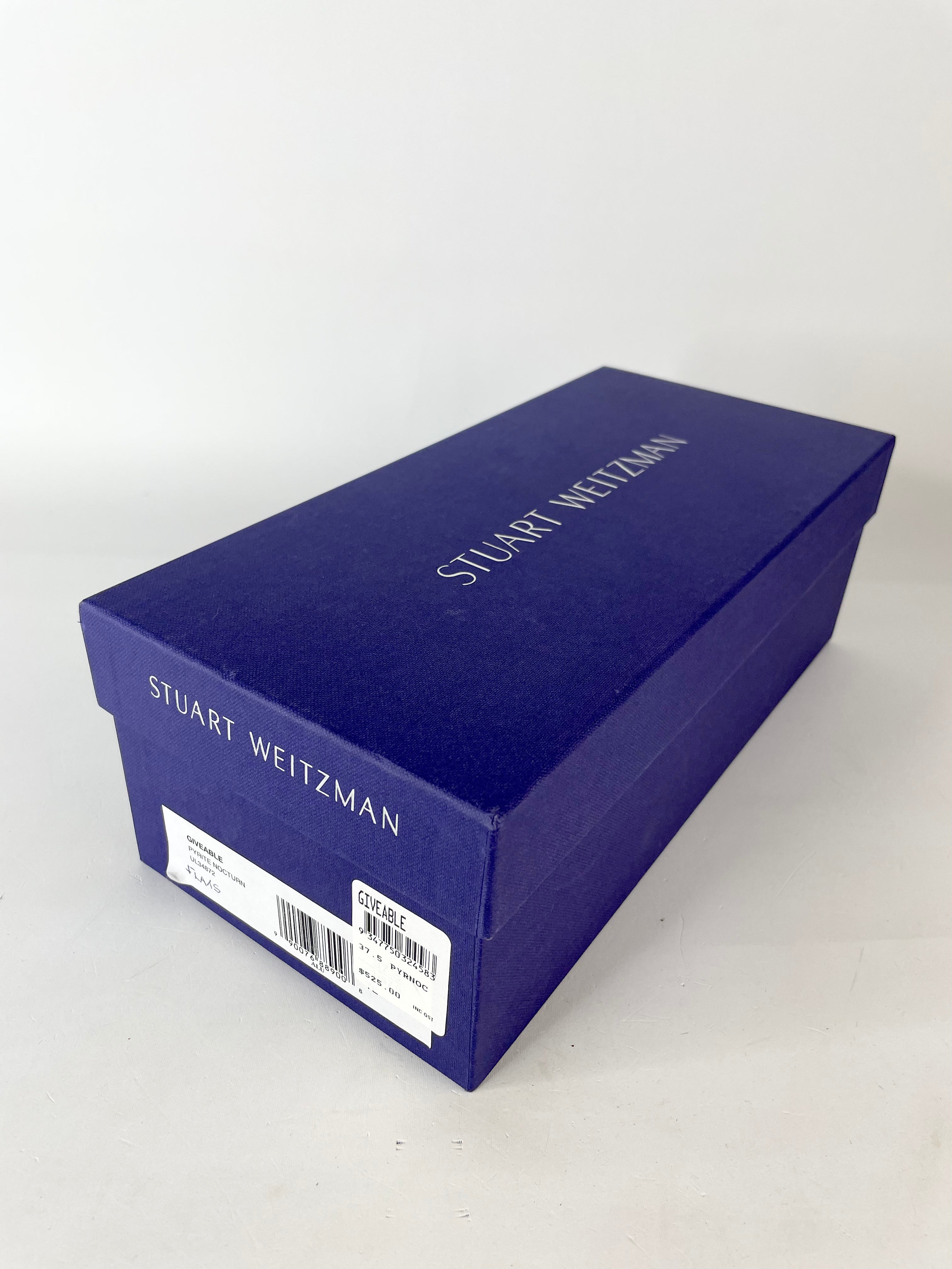 Stuart Weitzman Giveable Pyrite Nocturn Glittering Ballet Flats - EU37.5
