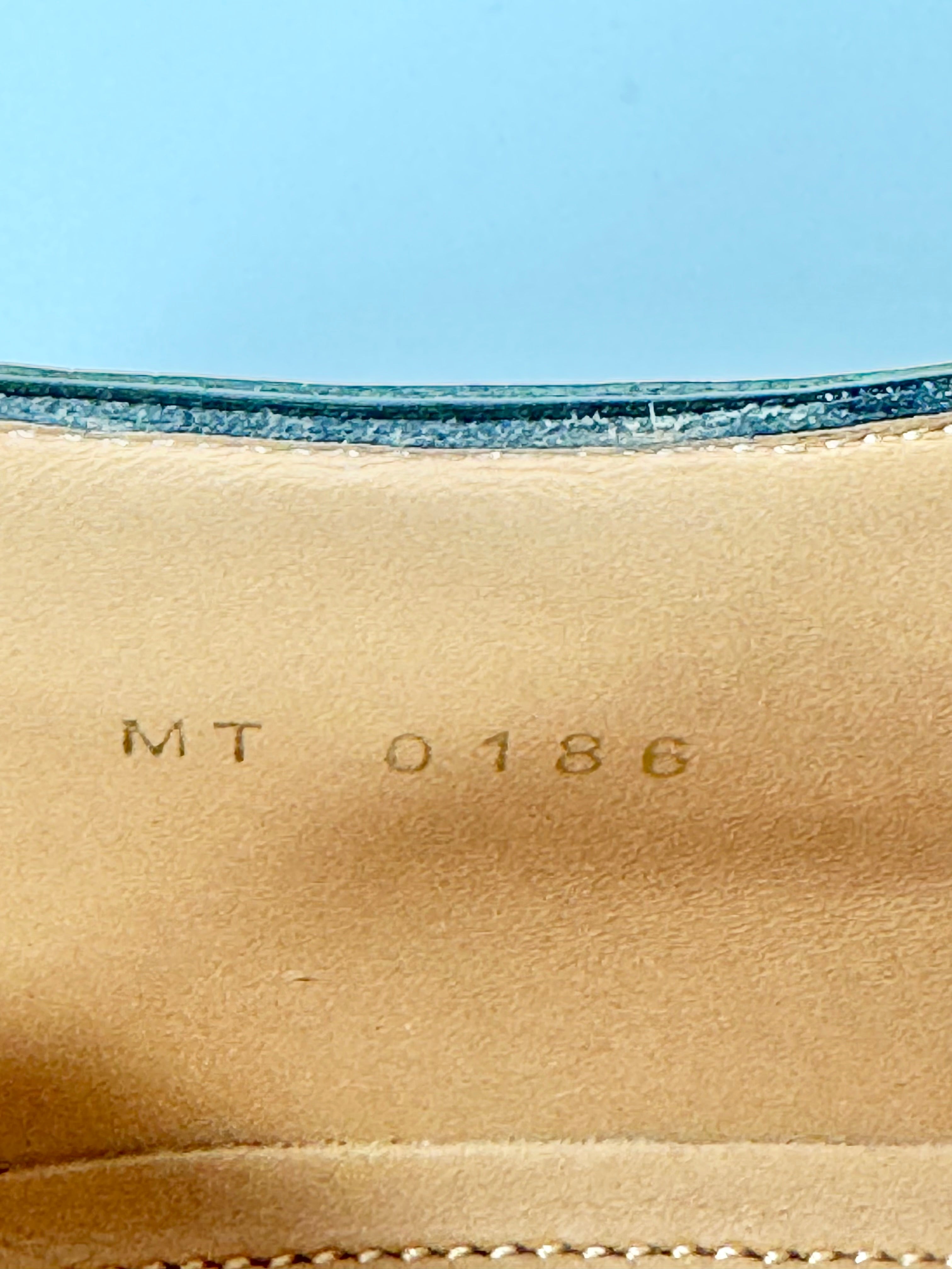 Louis Vuitton 'Voltaire' Denim & Burgundy Leather Derby Shoes - EU43