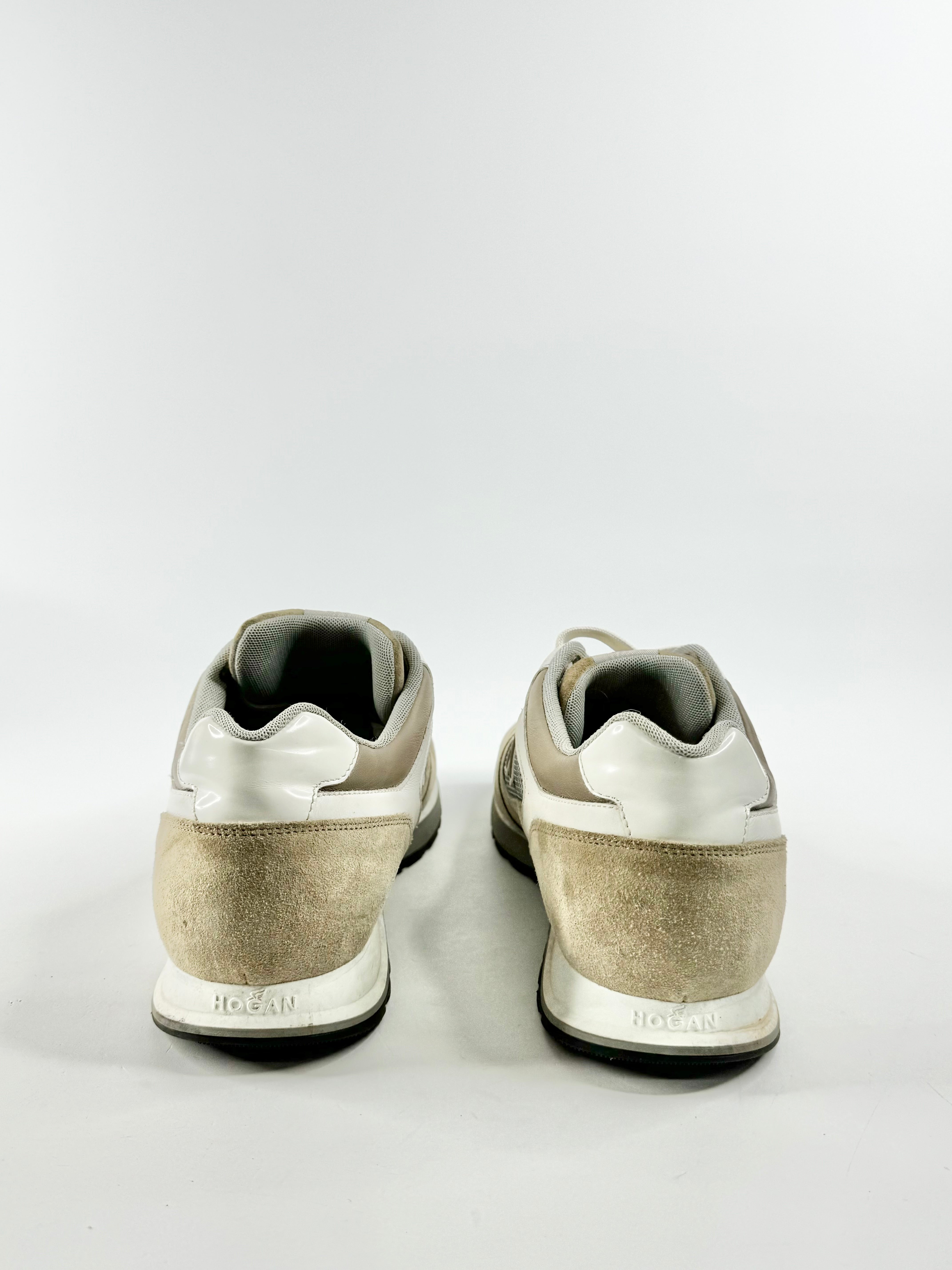 Hogan Sandy Suede & Mesh Sneakers - US10.5