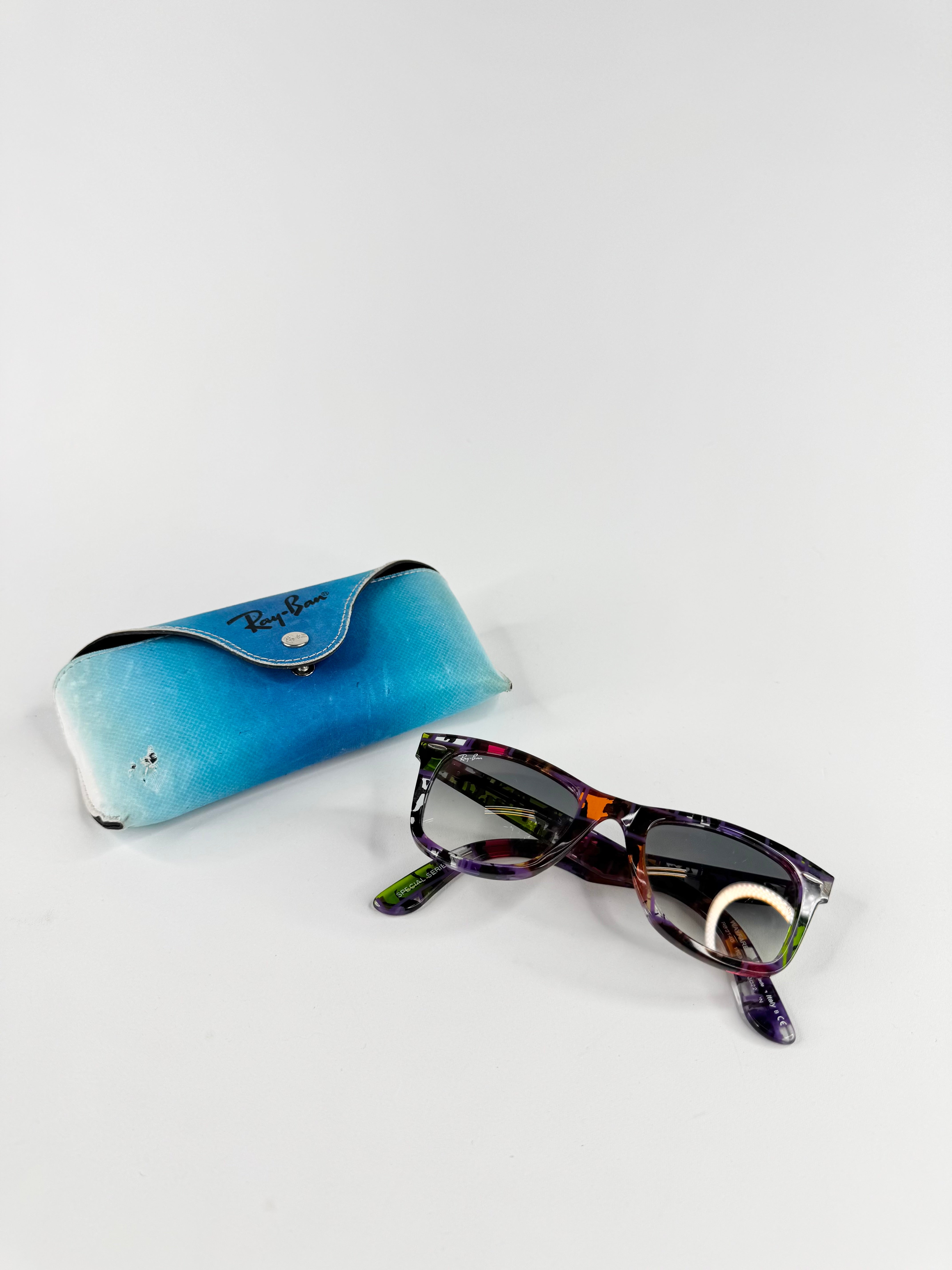 Ray Ban Multi-Colour 'Wayfarer' Special Edition Sunglasses