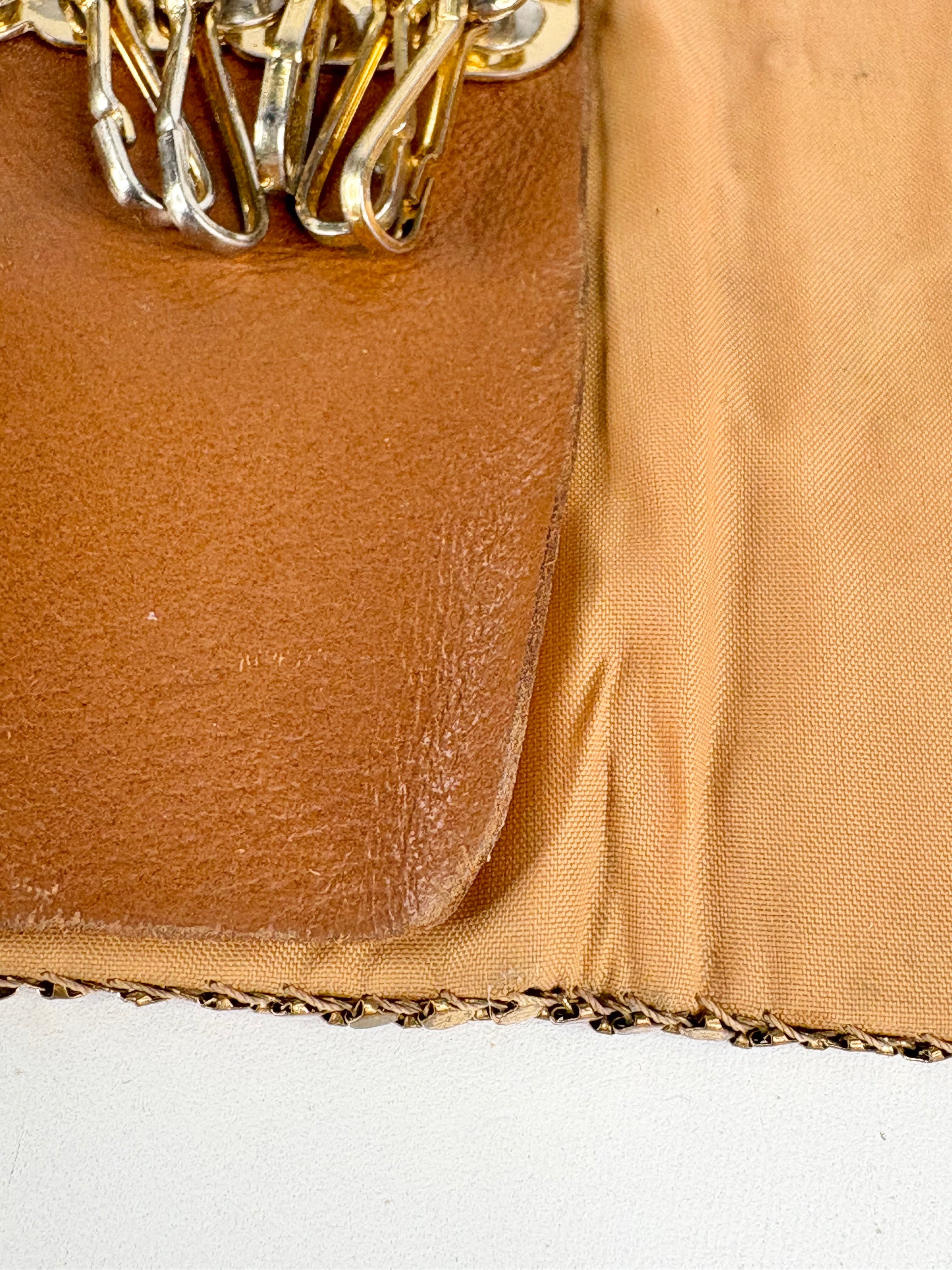 Vintage Gold Glomesh Key Holder