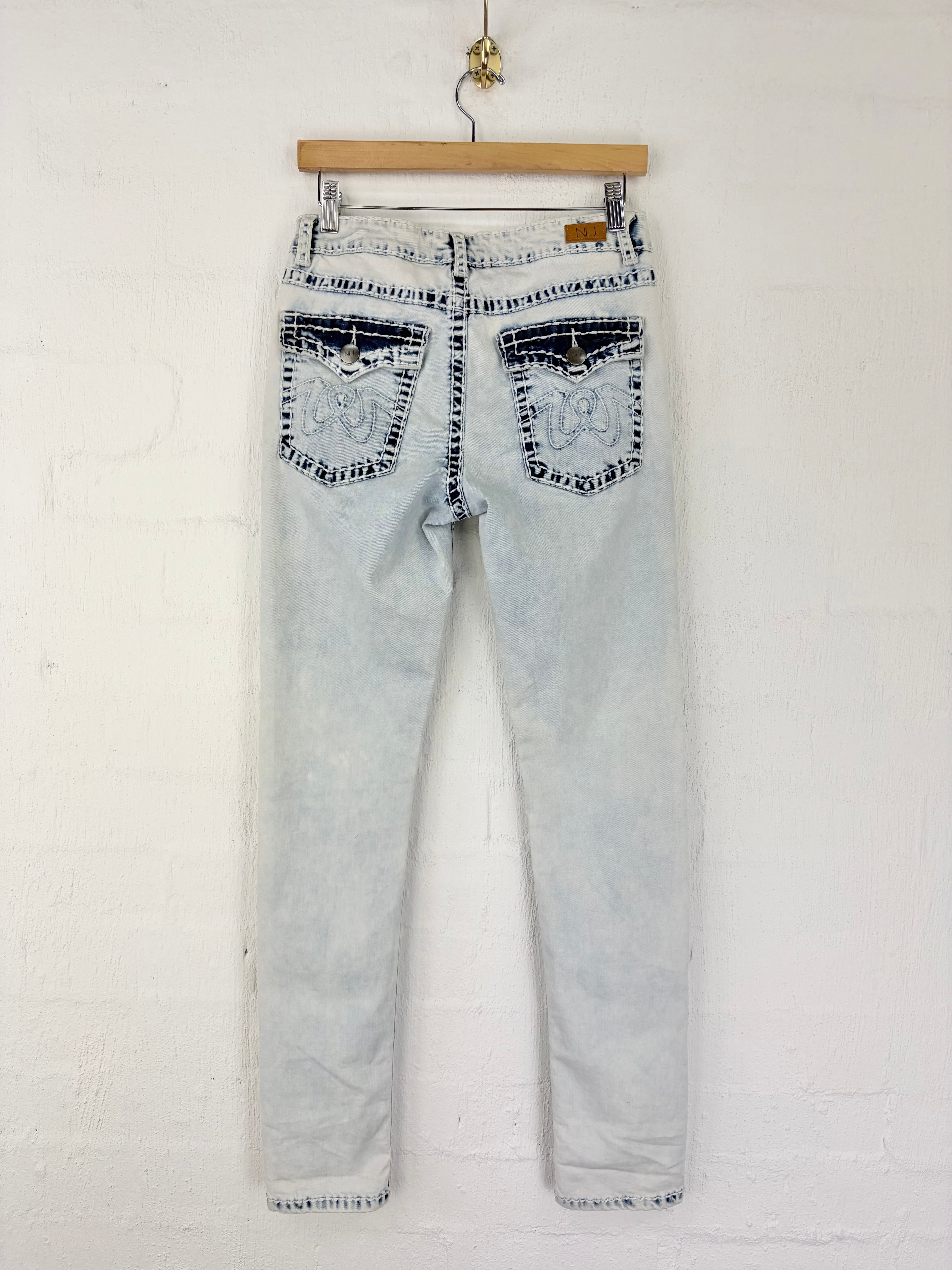 Revolution Pale Dyed Denim Jeans - 27