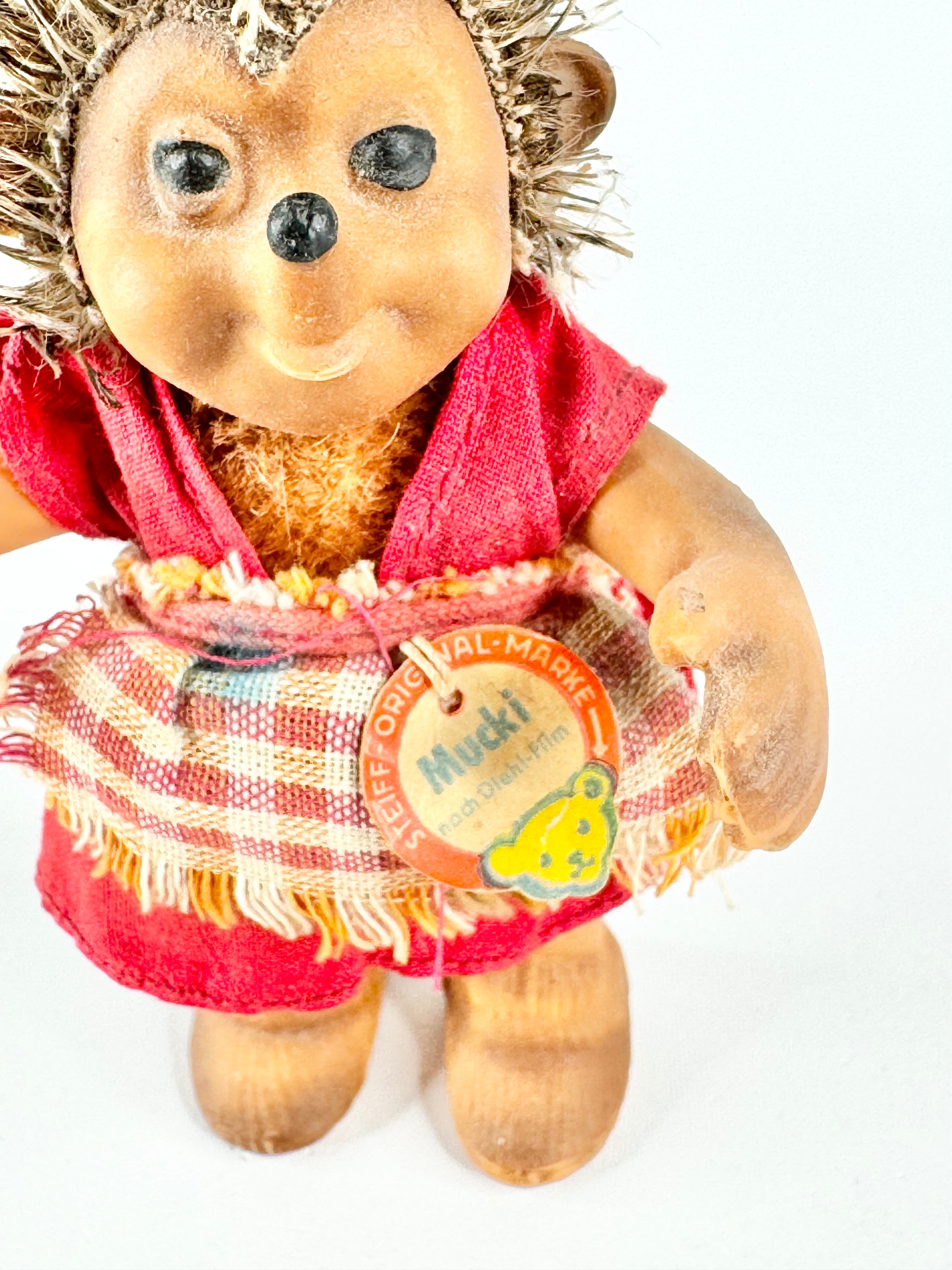 Vintage Steiff Original Hedgehog Doll