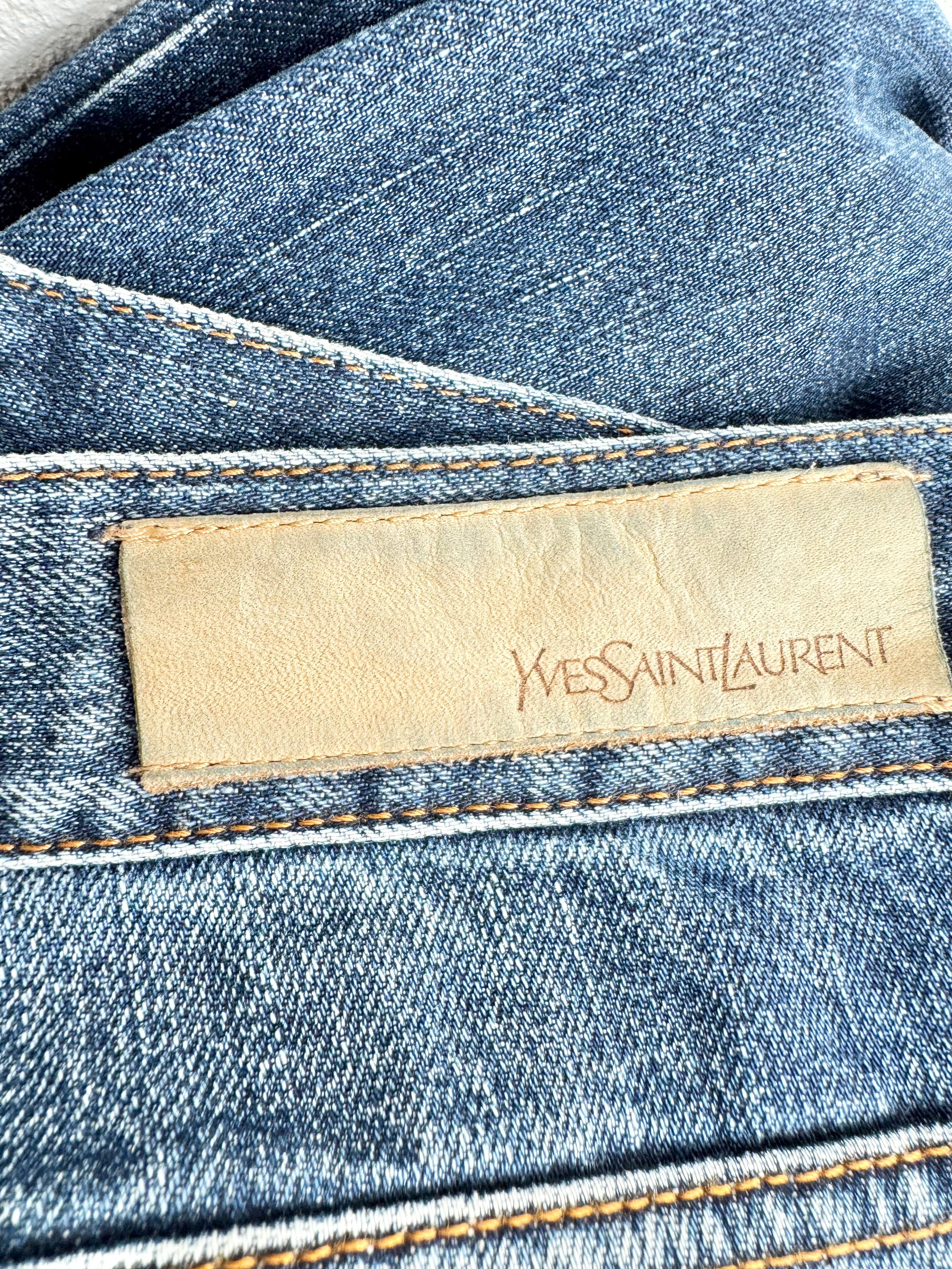 Yves Saint Laurent Stonewash Jeans - W36