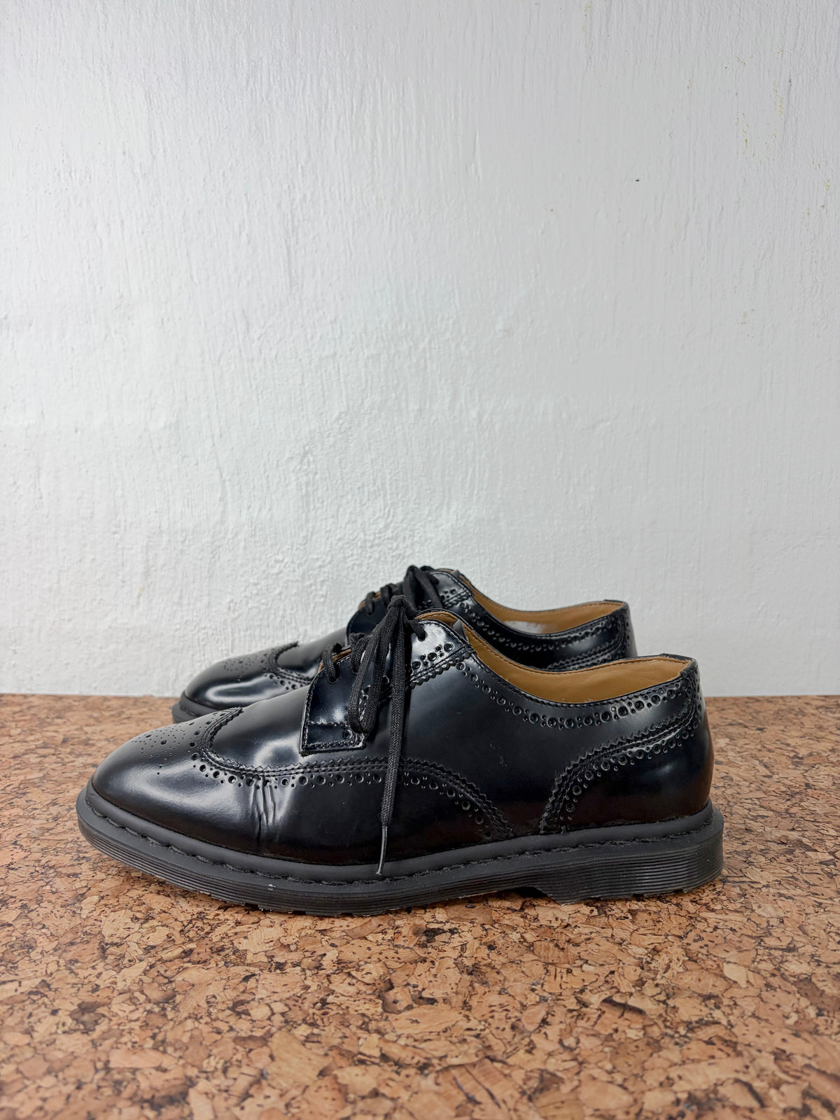 Dr. Martens Airwair Black 'Kelvin II' Brogues - EU44