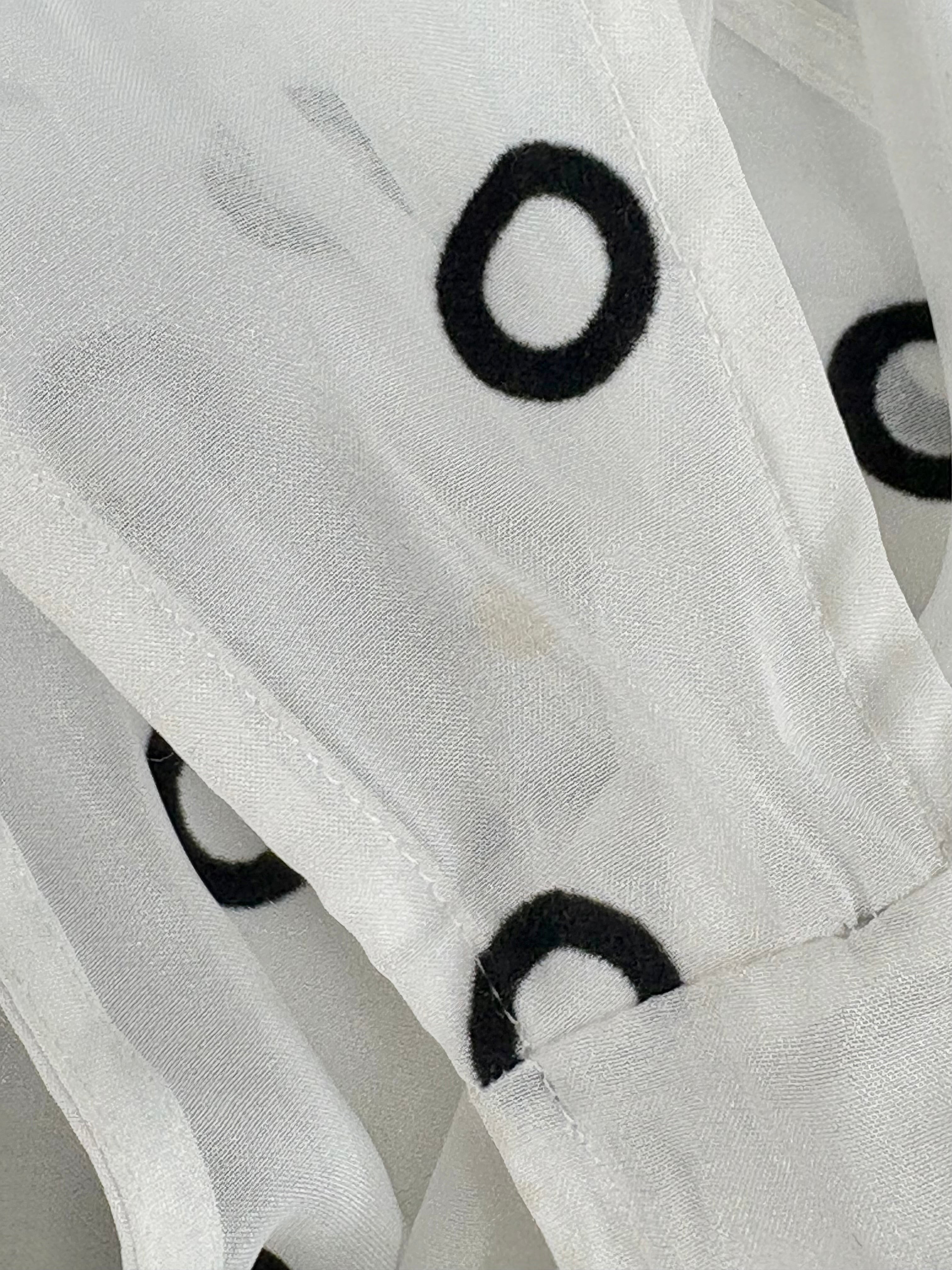 Sass & Bide Sheer Ivory 'Paper Games' Dress - AU14