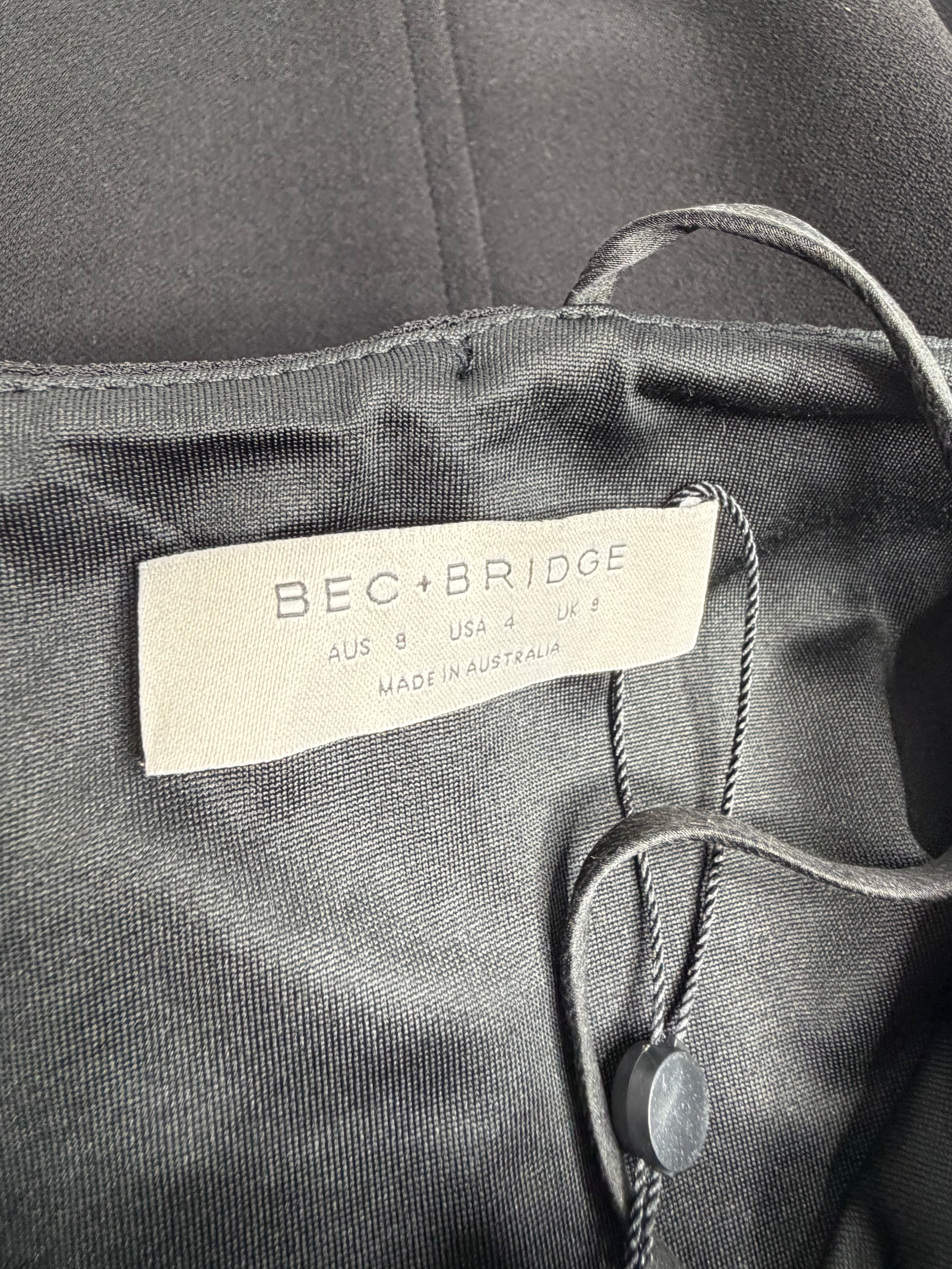 Bec and Bridge Black Mini Dress BNWT - AU8
